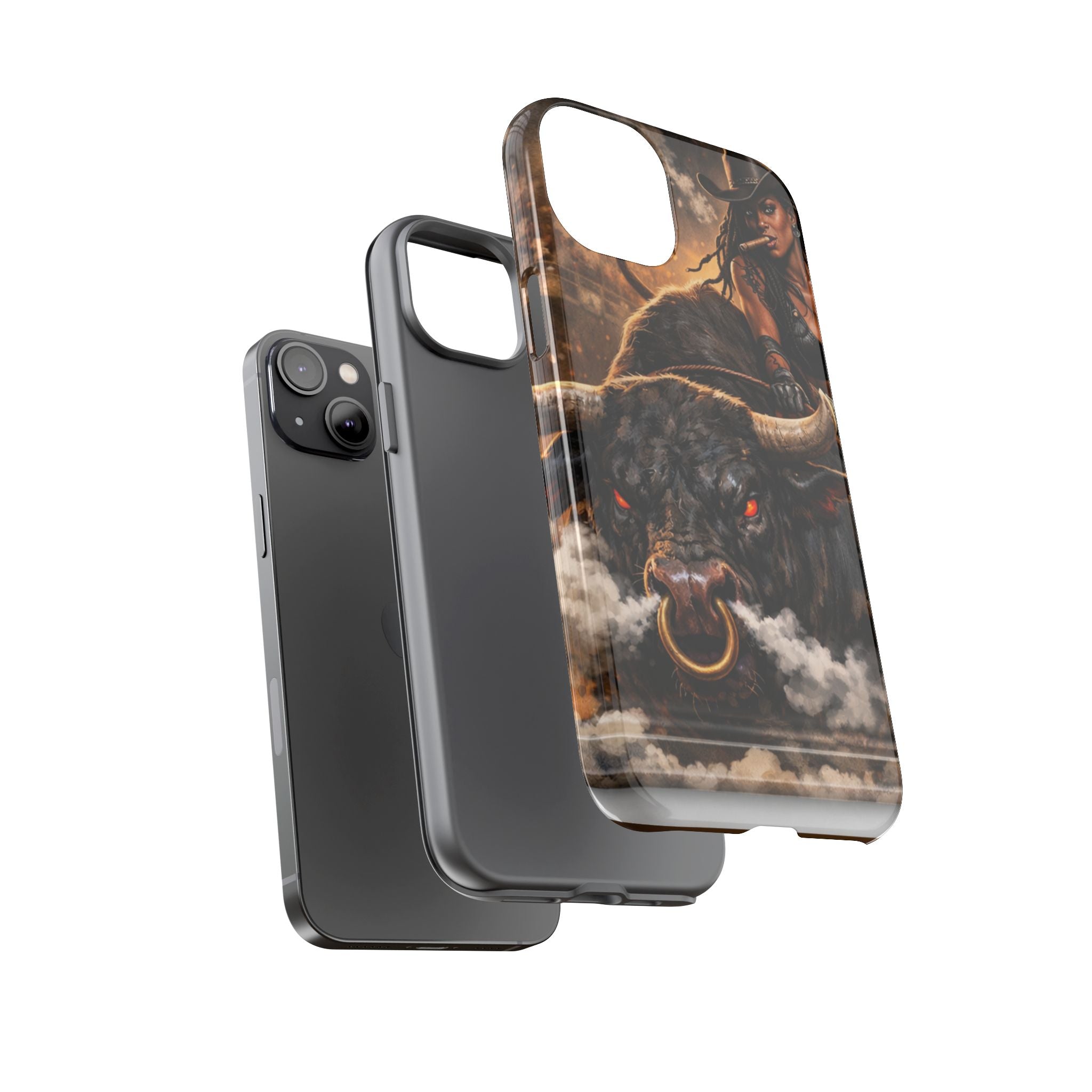 Phone Case — 'Hold My Beer' Bull Rider Tough Western iPhone Case
