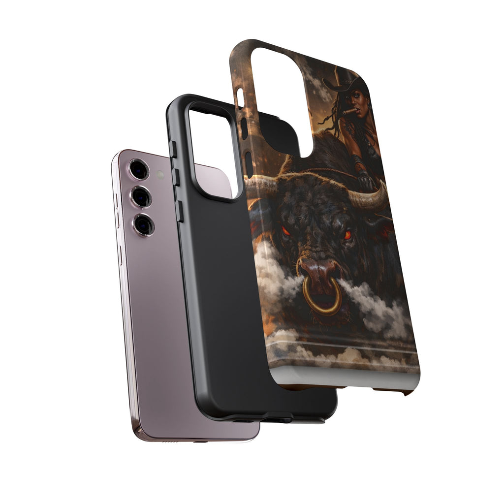 Phone Case — 'Hold My Beer' Bull Rider Tough Western iPhone Case