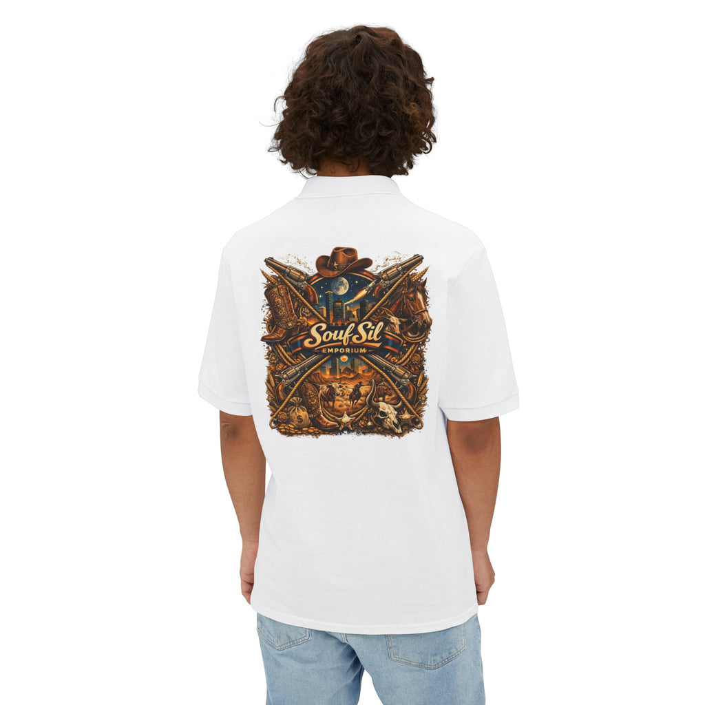 Men's Polo — Souf Sil Cowboy
