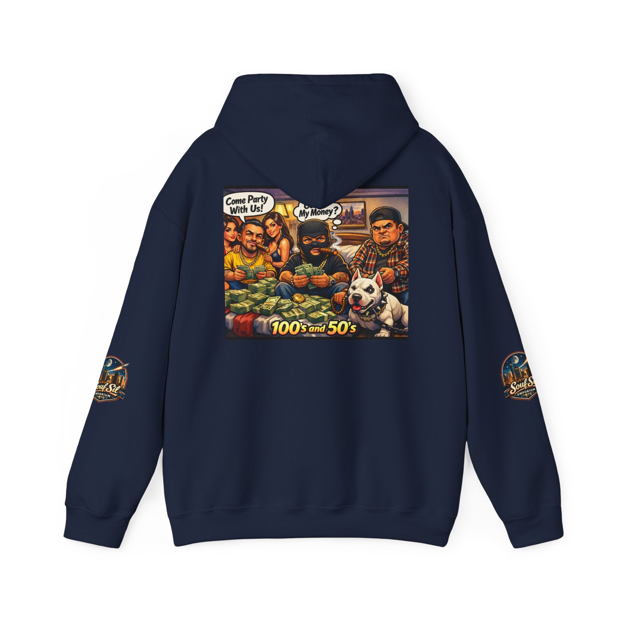 Hoodie | 100s and 50s Vintage Illustration