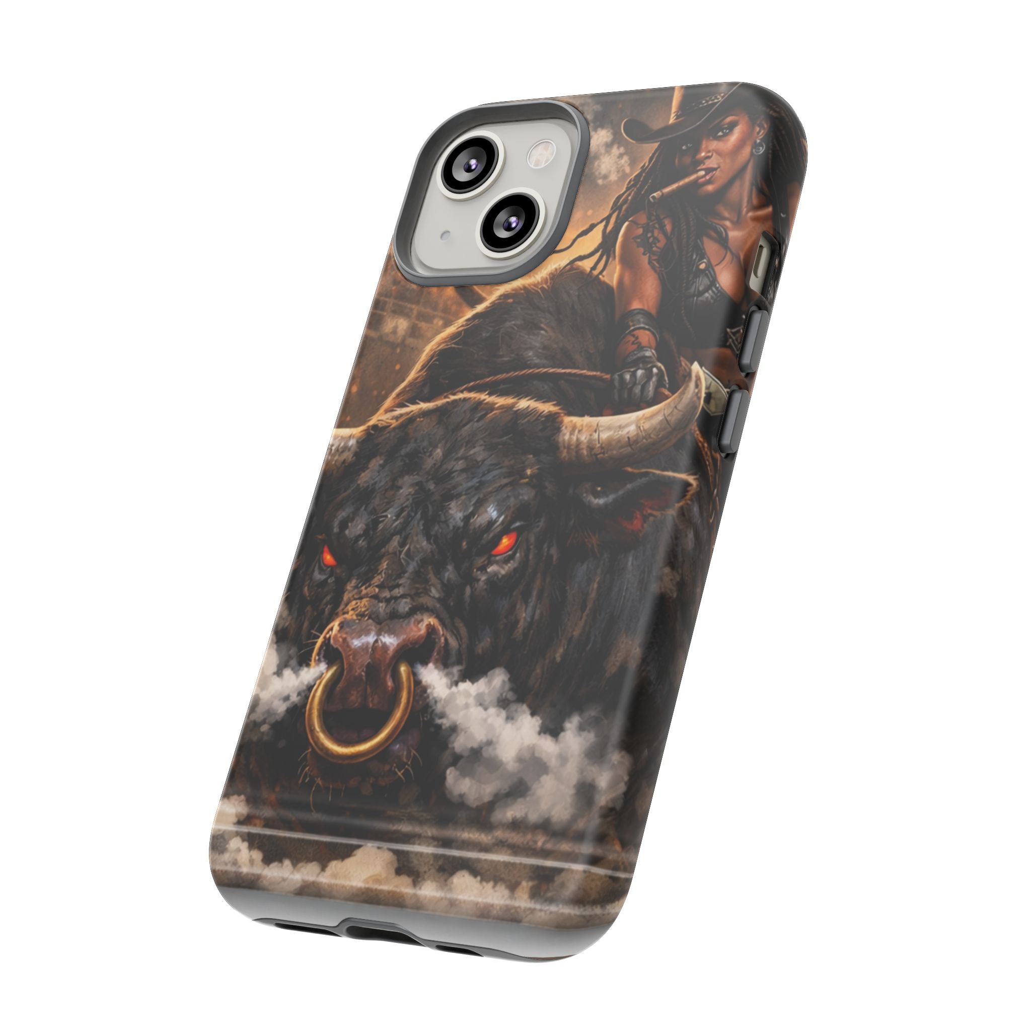 Phone Case — 'Hold My Beer' Bull Rider Tough Western iPhone Case