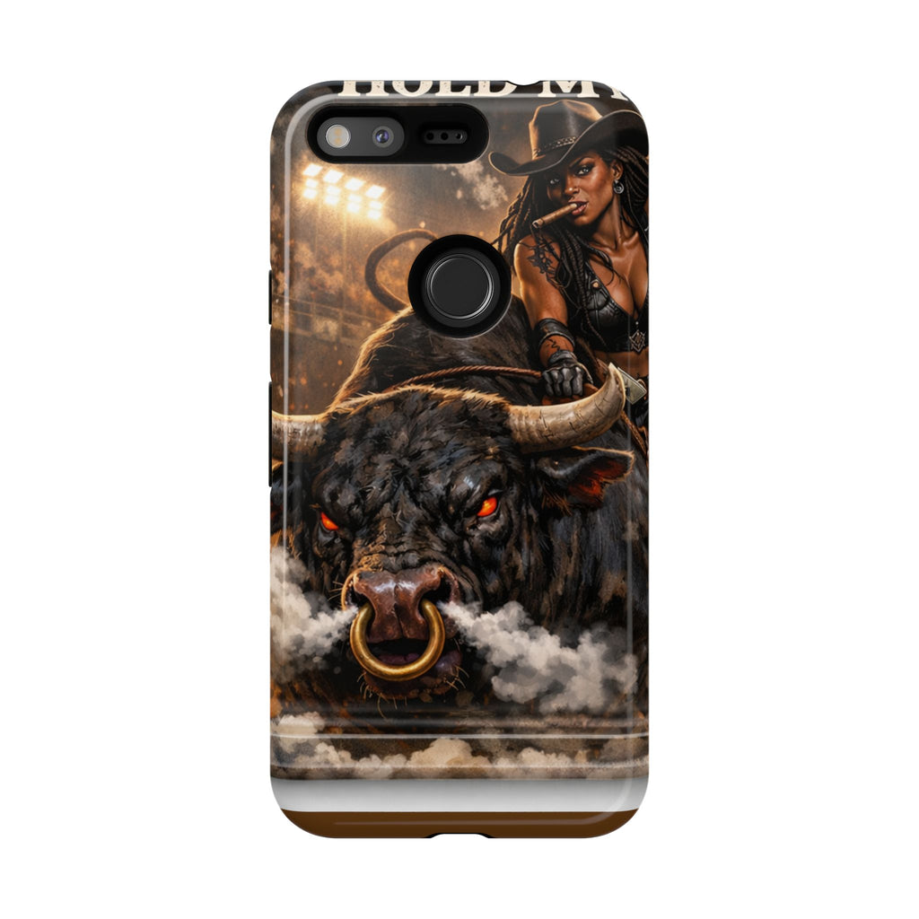 Phone Case — 'Hold My Beer' Bull Rider Tough Western iPhone Case