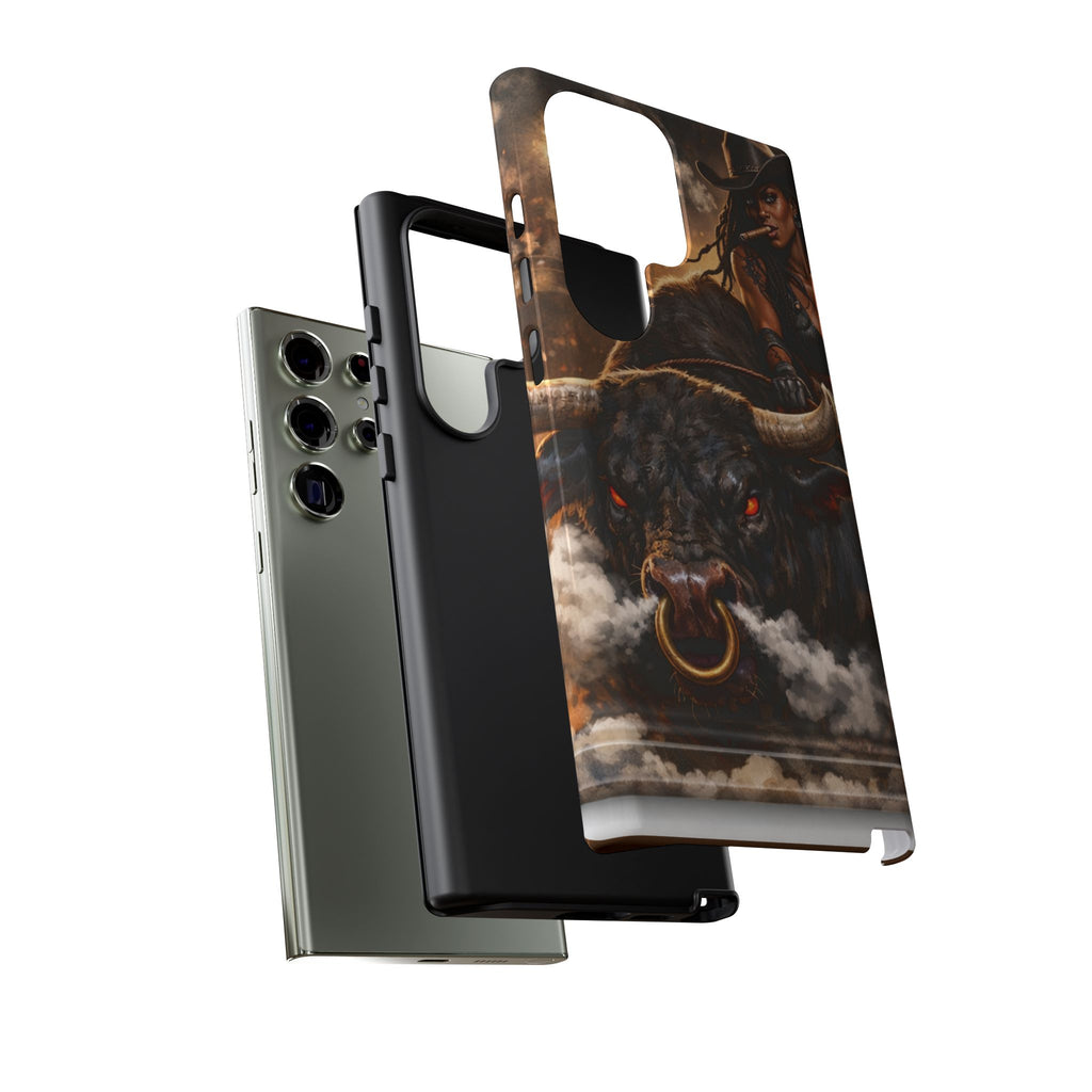 Phone Case — 'Hold My Beer' Bull Rider Tough Western iPhone Case
