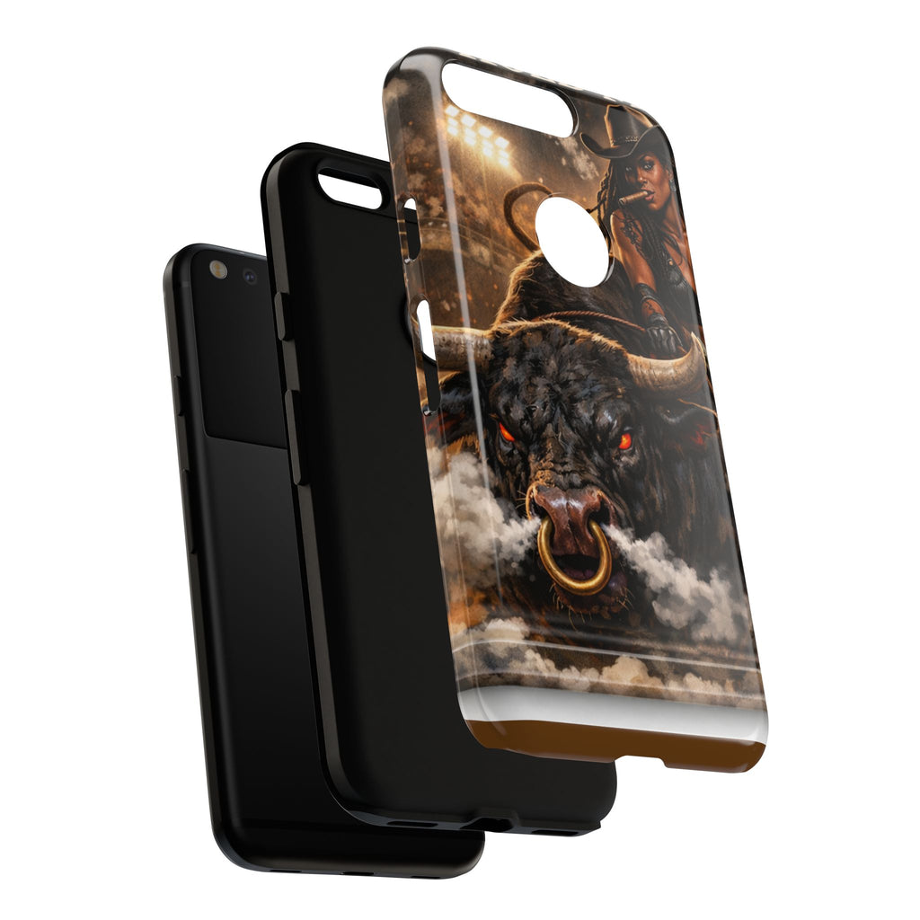Phone Case — 'Hold My Beer' Bull Rider Tough Western iPhone Case