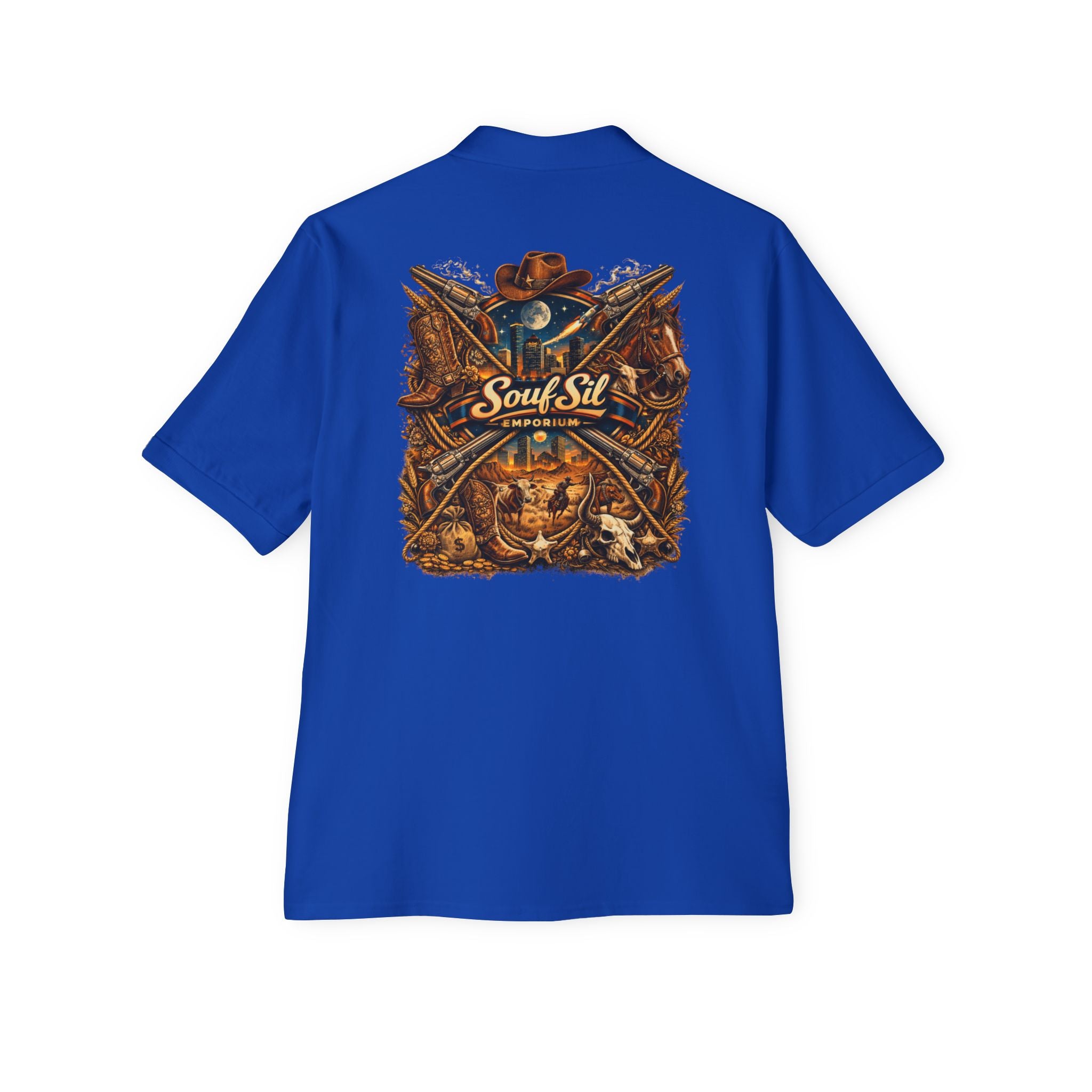 Men's Polo — Souf Sil Cowboy