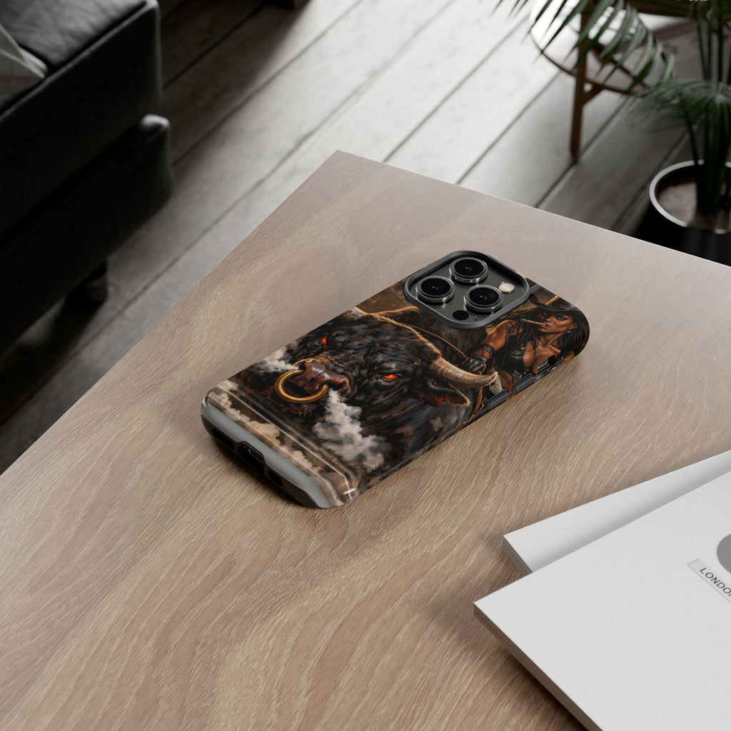 Phone Case — 'Hold My Beer' Bull Rider Tough Western iPhone Case