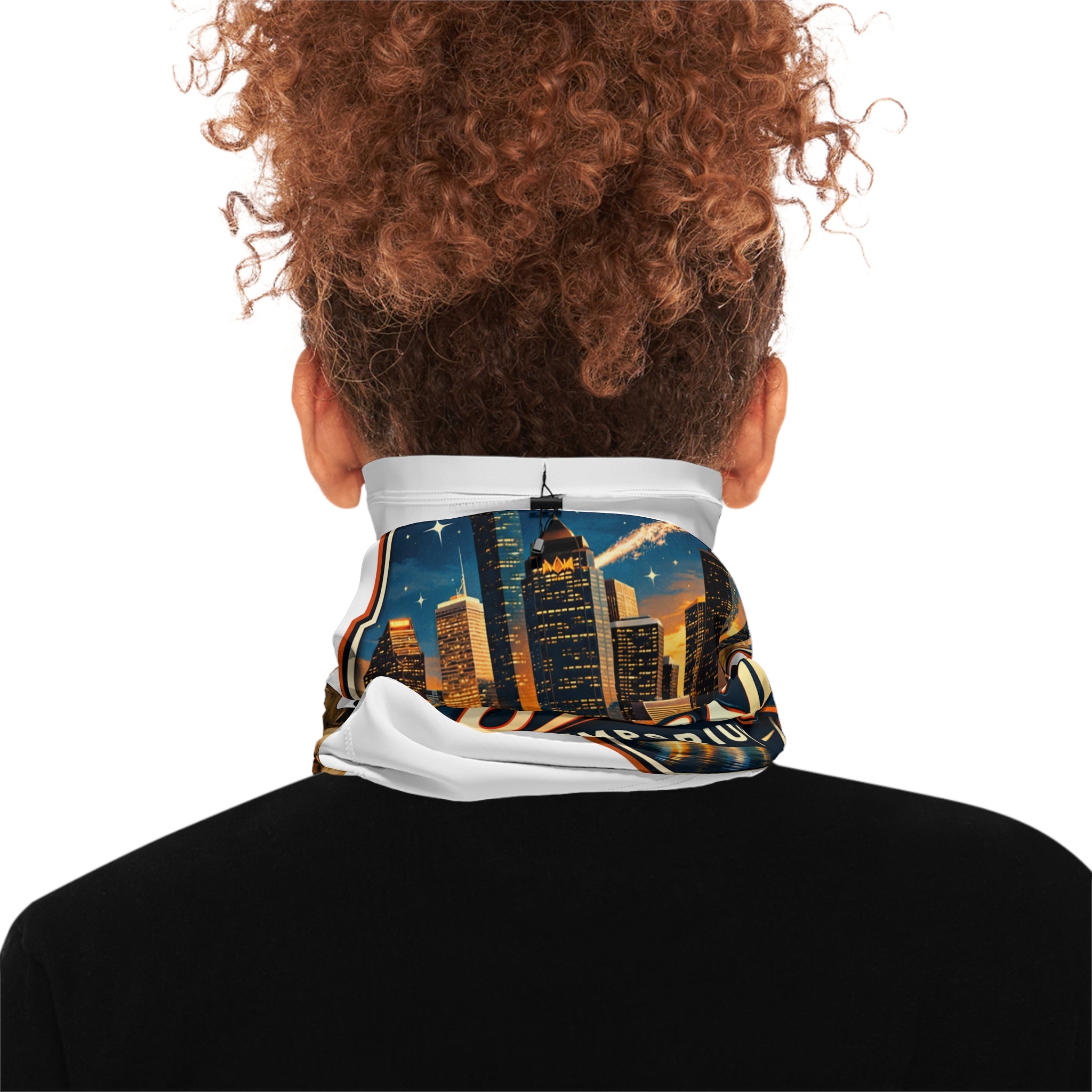 Winter Neck Gaiter — 'If You Gonna Shoot, Shoot Don't Talk' Printed Cold-Weather Face Shield