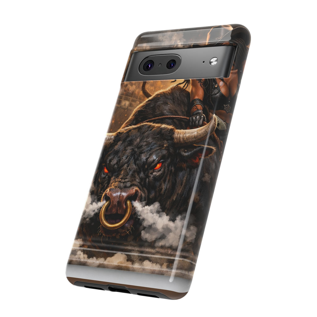 Phone Case — 'Hold My Beer' Bull Rider Tough Western iPhone Case