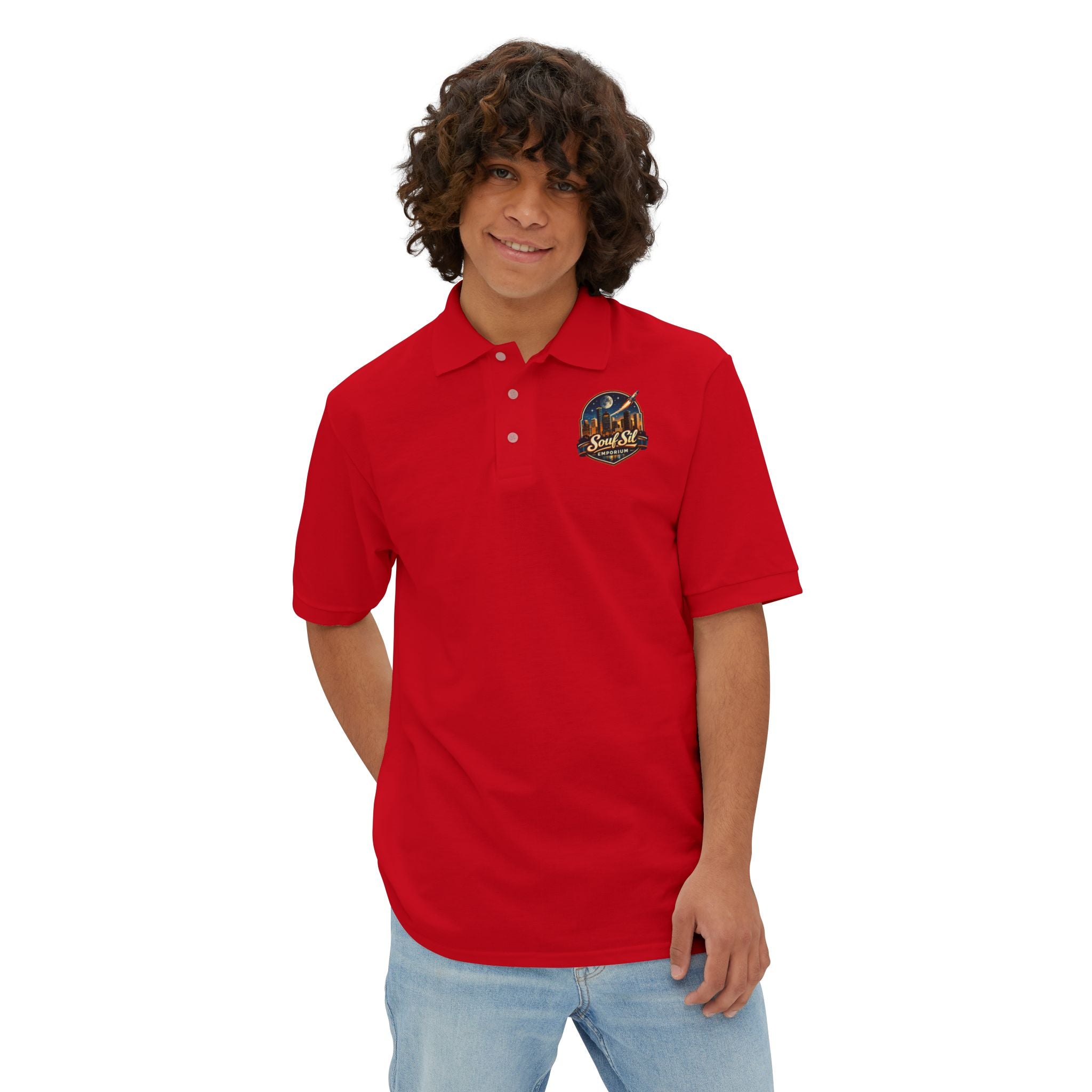 Men's Polo — Souf Sil Cowboy