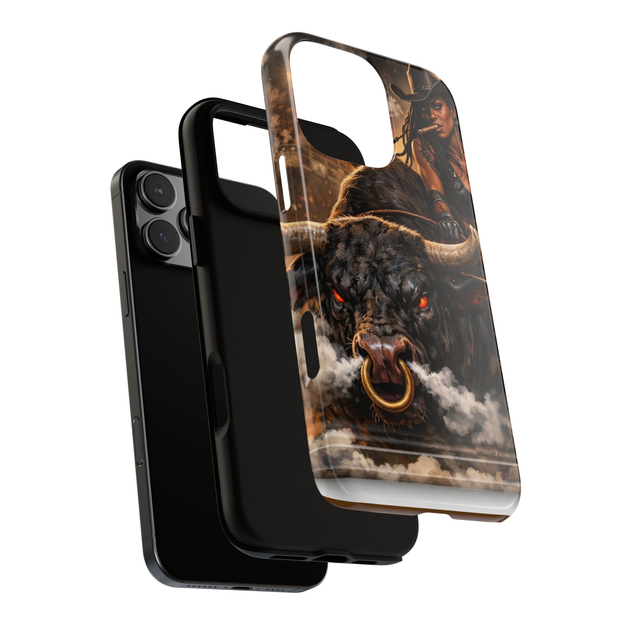 Phone Case — 'Hold My Beer' Bull Rider Tough Western iPhone Case