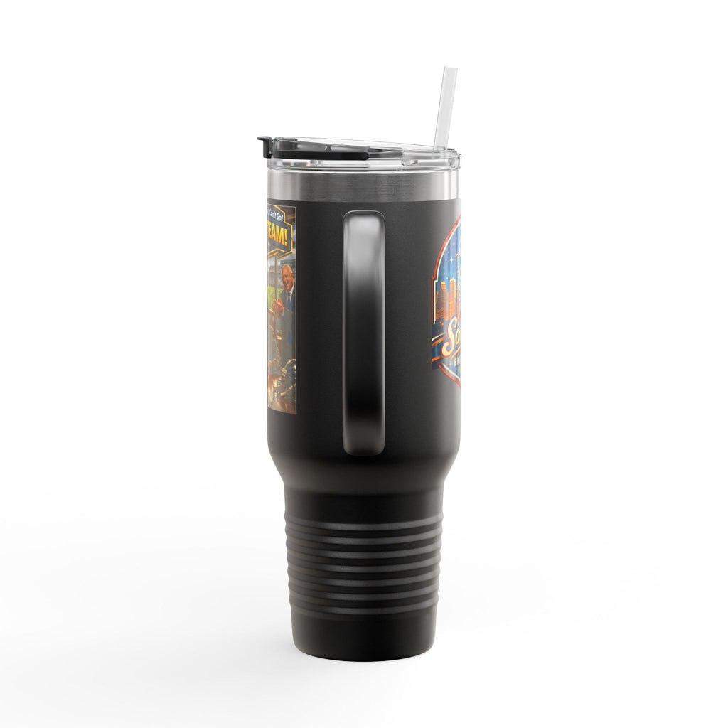 We Are A Team design 40oz Travel Mug | Teamwork Graphic