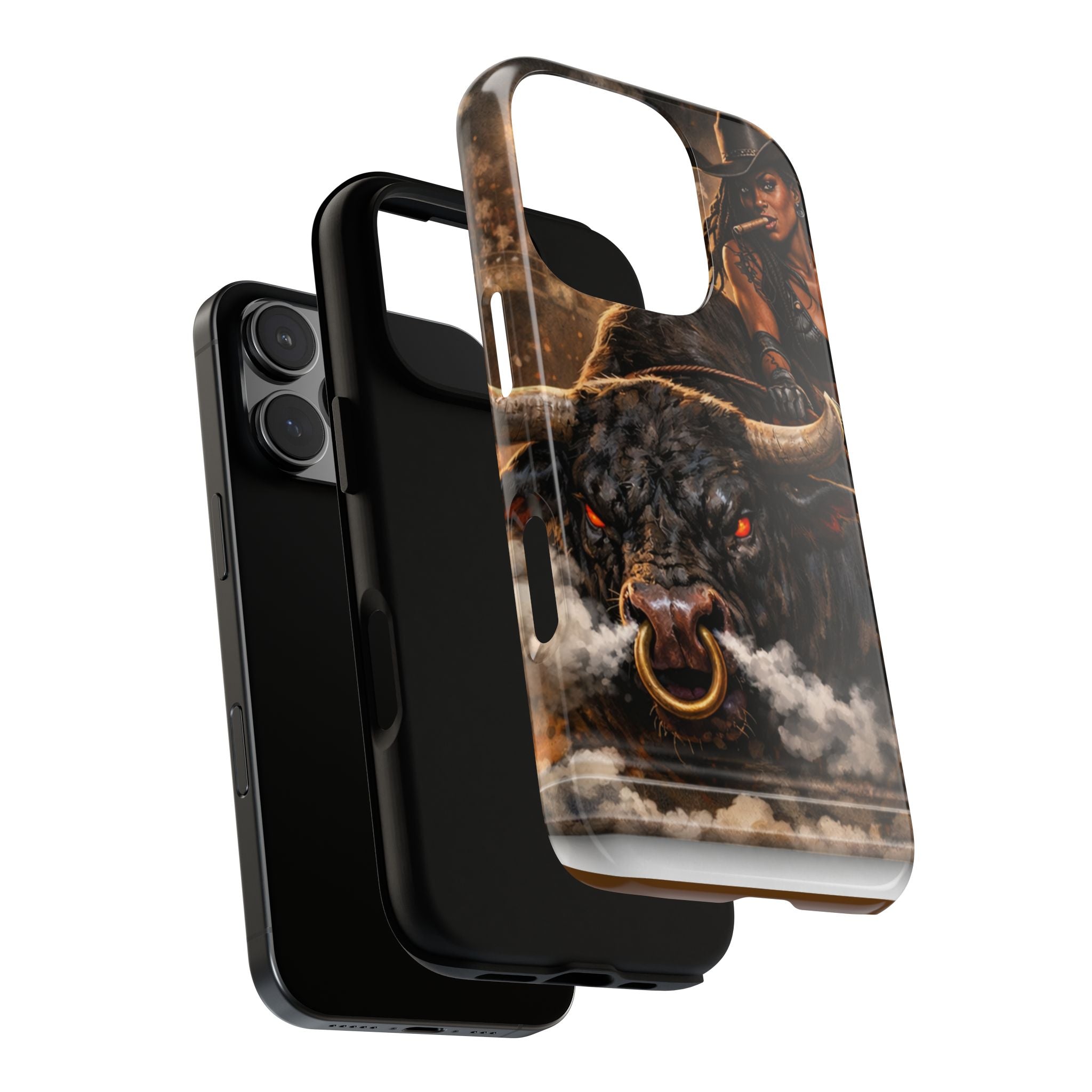 Phone Case — 'Hold My Beer' Bull Rider Tough Western iPhone Case