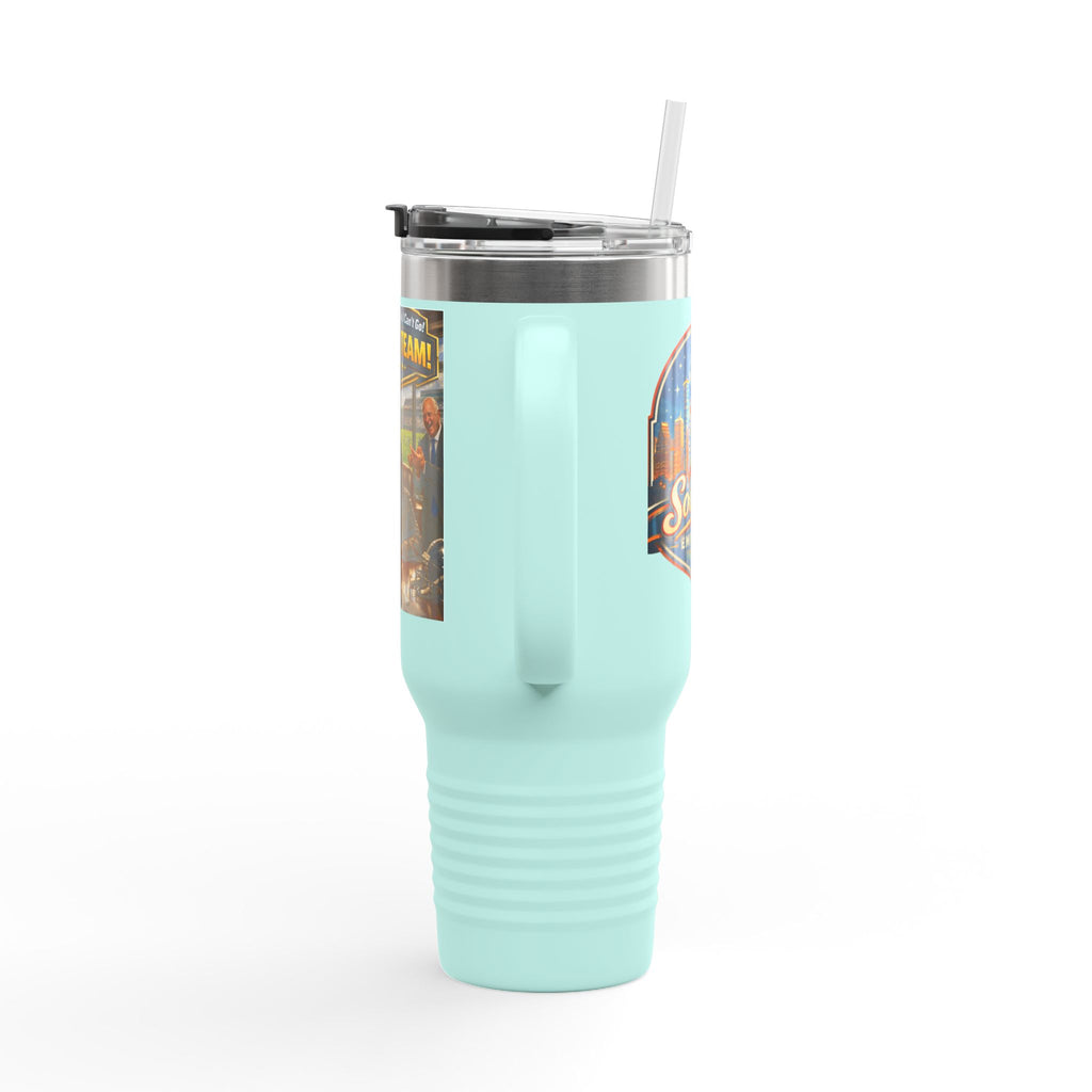 We Are A Team design 40oz Travel Mug | Teamwork Graphic