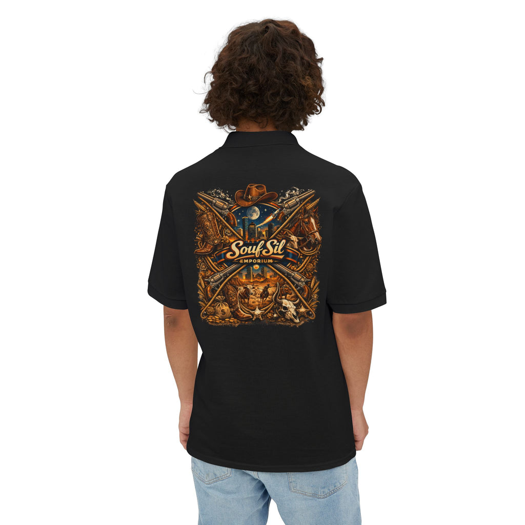Men's Polo — Souf Sil Cowboy