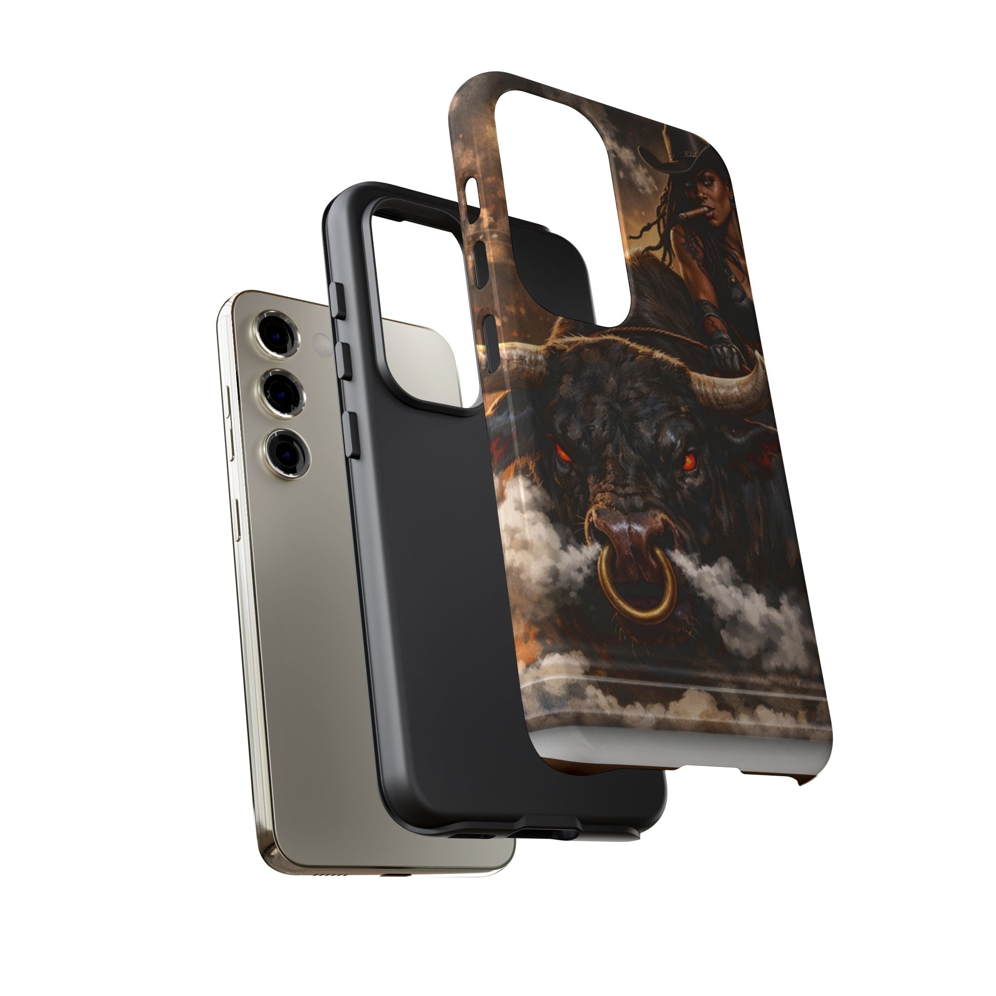 Phone Case — 'Hold My Beer' Bull Rider Tough Western iPhone Case