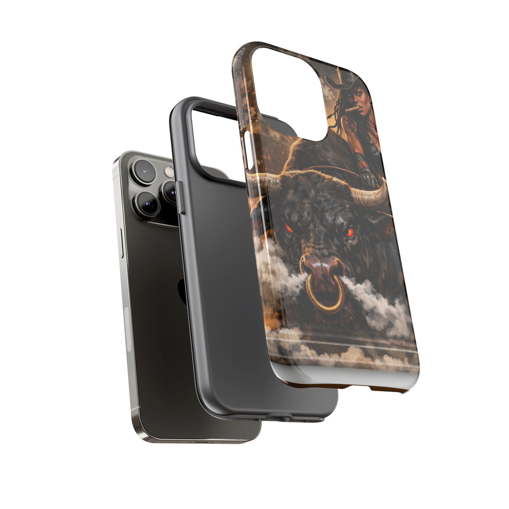 Phone Case — 'Hold My Beer' Bull Rider Tough Western iPhone Case