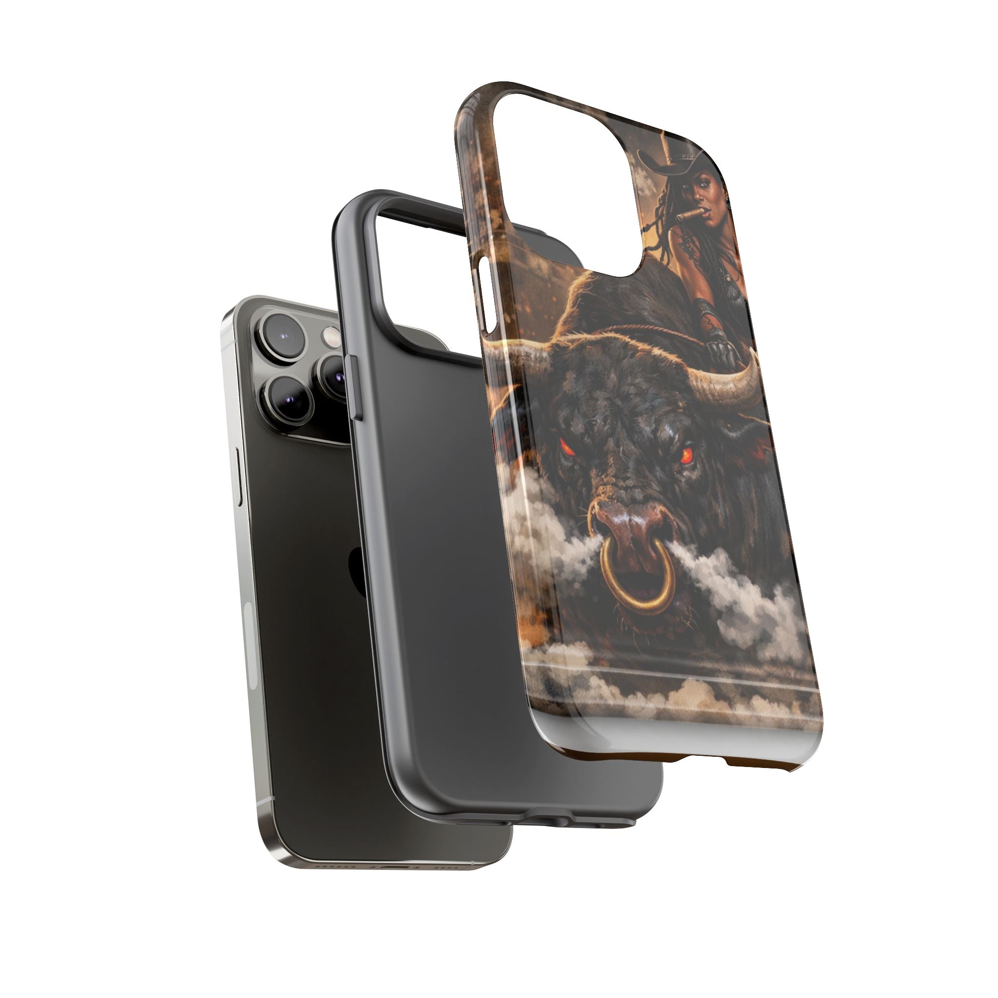 Phone Case — 'Hold My Beer' Bull Rider Tough Western iPhone Case