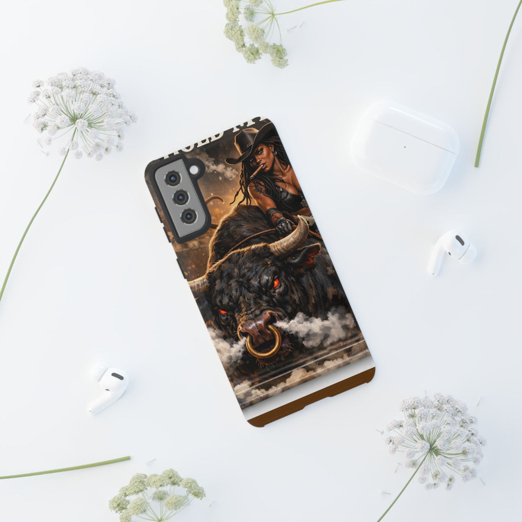 Phone Case — 'Hold My Beer' Bull Rider Tough Western iPhone Case