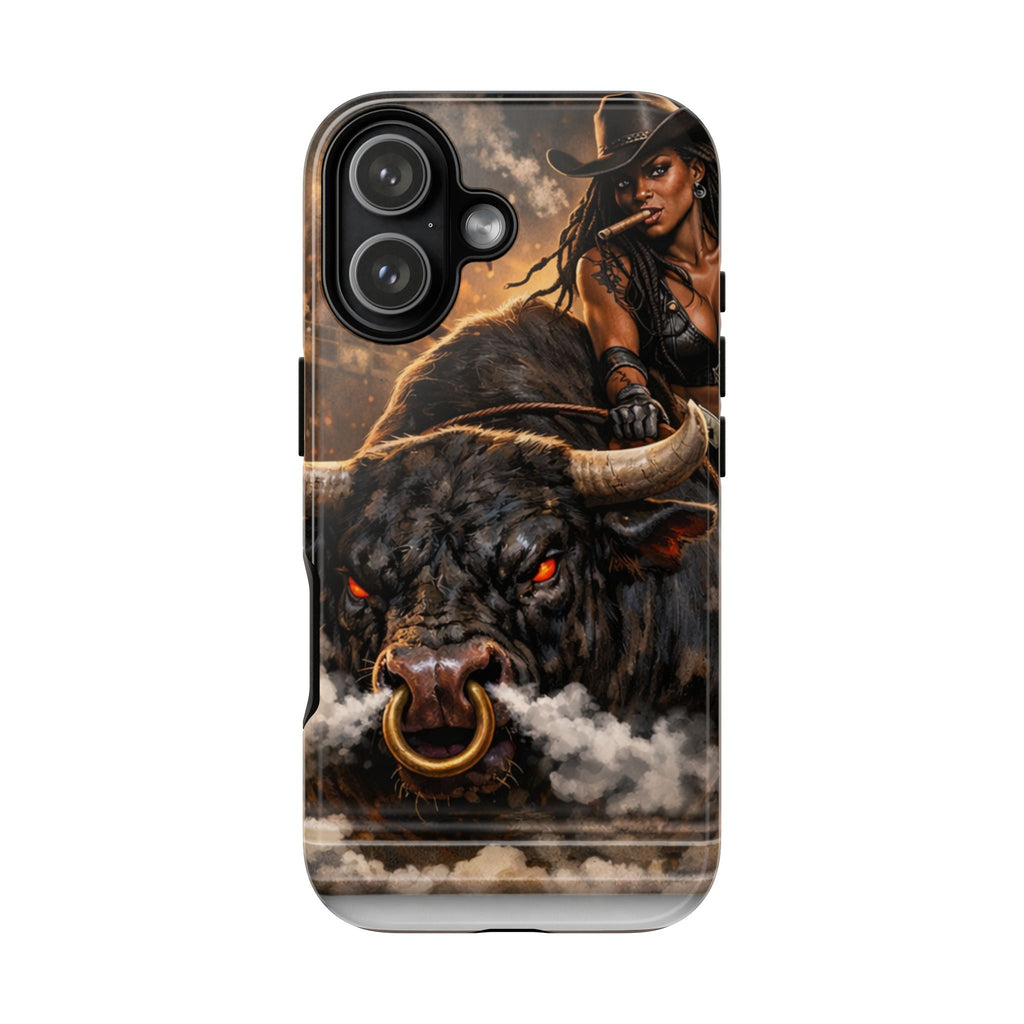Phone Case — 'Hold My Beer' Bull Rider Tough Western iPhone Case