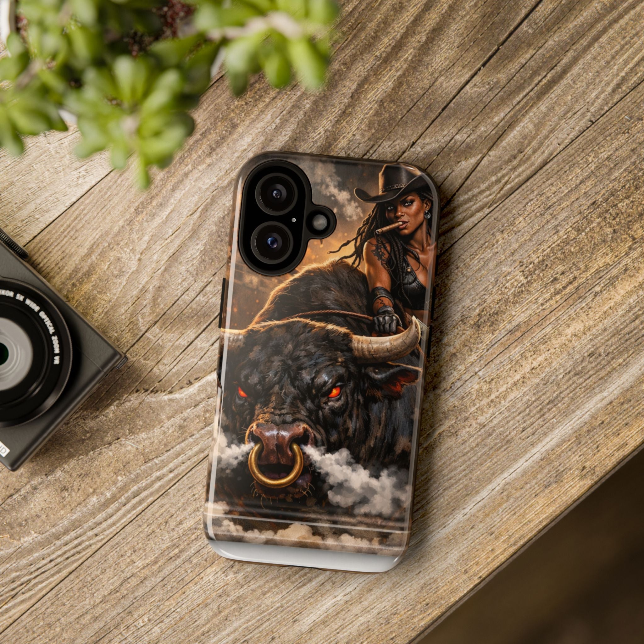 Phone Case — 'Hold My Beer' Bull Rider Tough Western iPhone Case