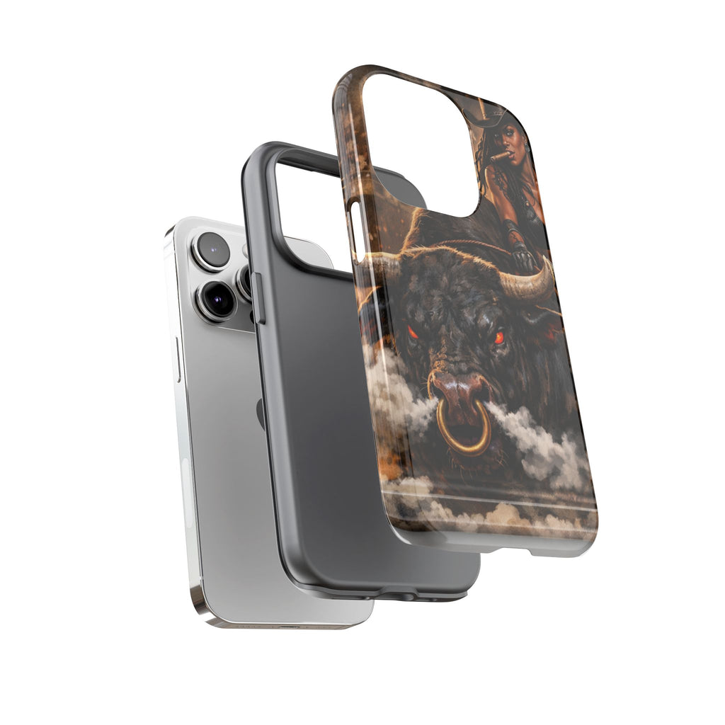 Phone Case — 'Hold My Beer' Bull Rider Tough Western iPhone Case