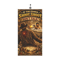 Winter Neck Gaiter — 'If You Gonna Shoot, Shoot Don't Talk' Printed Cold-Weather Face Shield