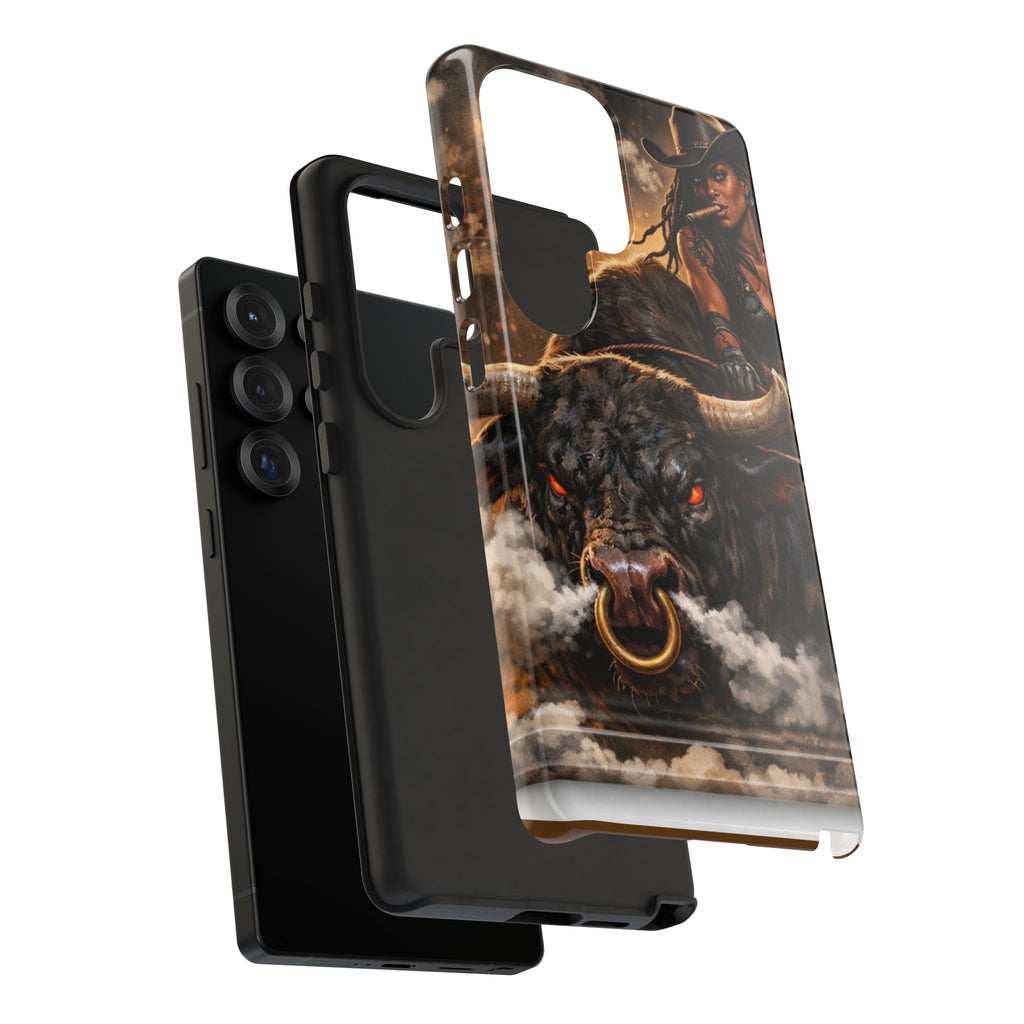 Phone Case — 'Hold My Beer' Bull Rider Tough Western iPhone Case