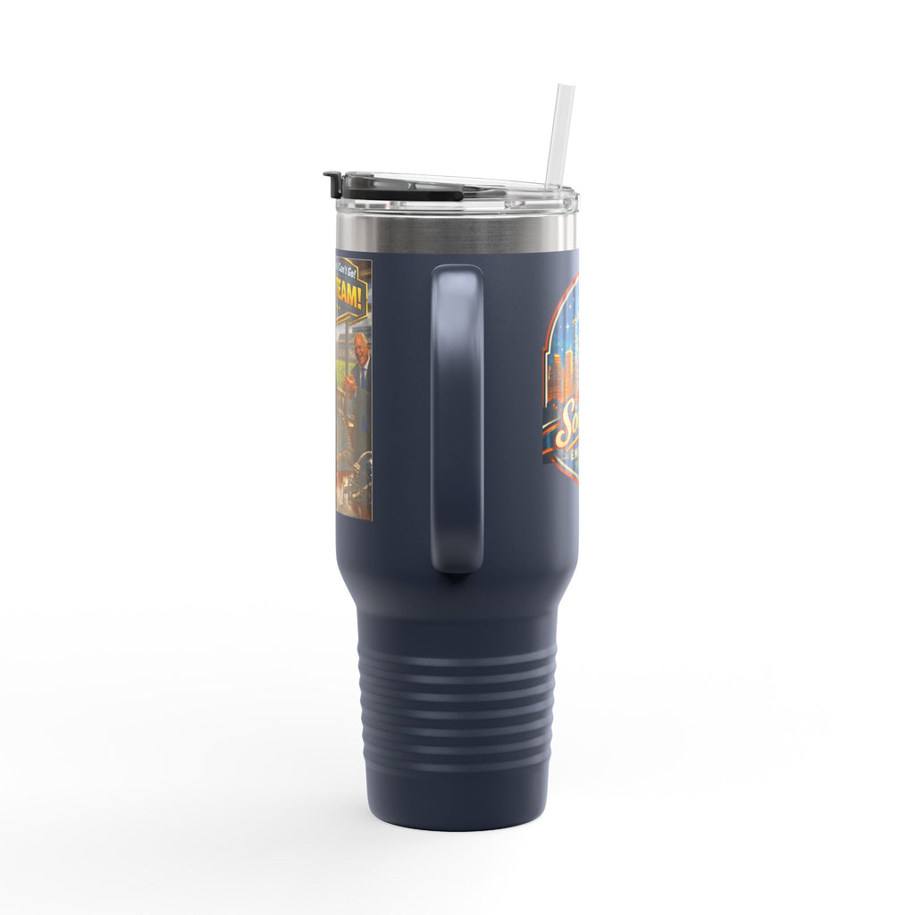 We Are A Team design 40oz Travel Mug | Teamwork Graphic