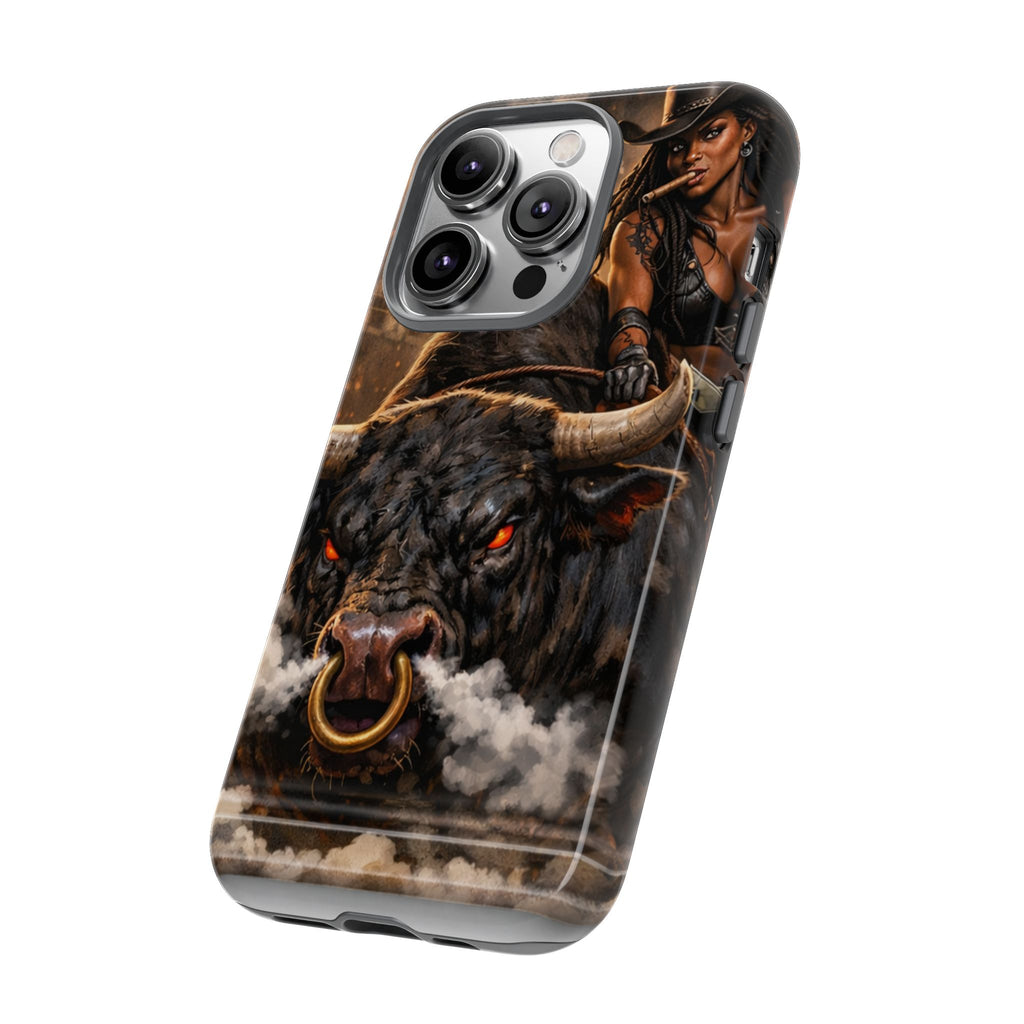 Phone Case — 'Hold My Beer' Bull Rider Tough Western iPhone Case