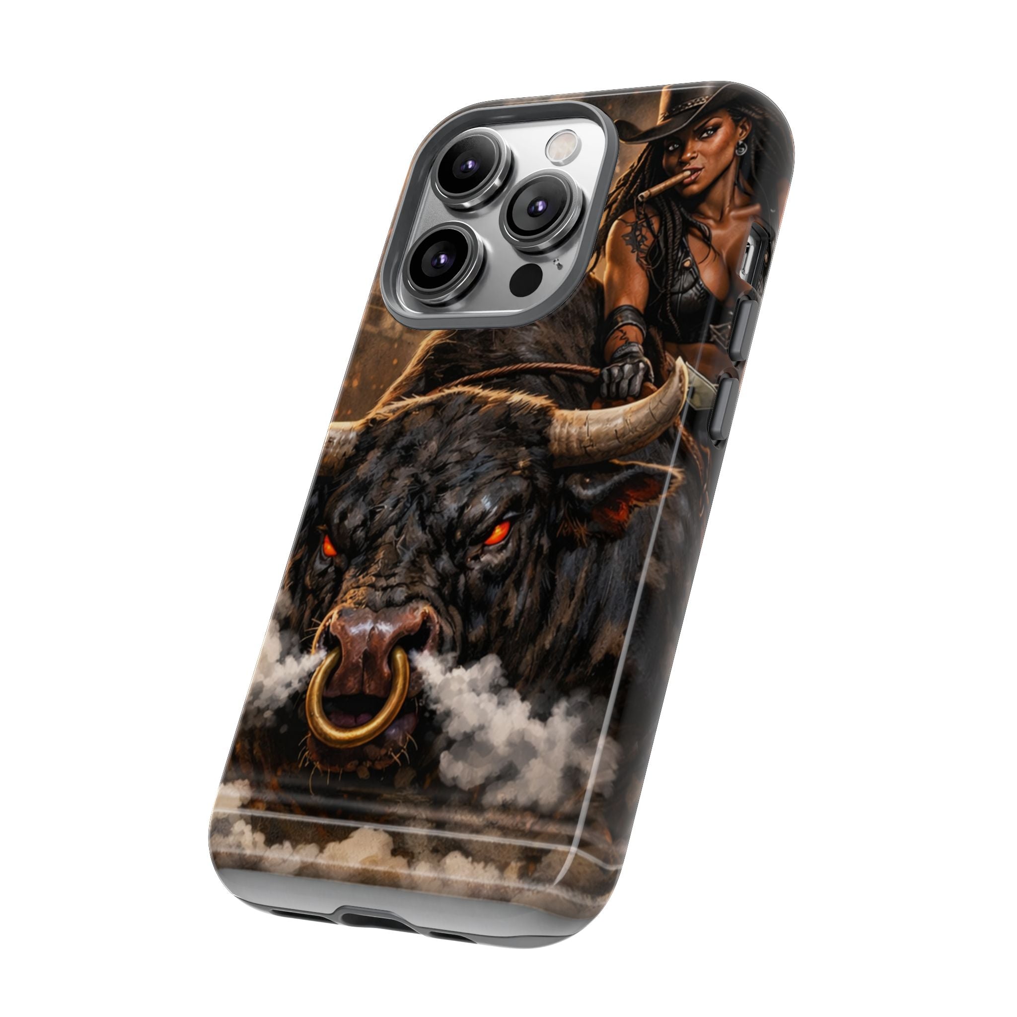 Phone Case — 'Hold My Beer' Bull Rider Tough Western iPhone Case