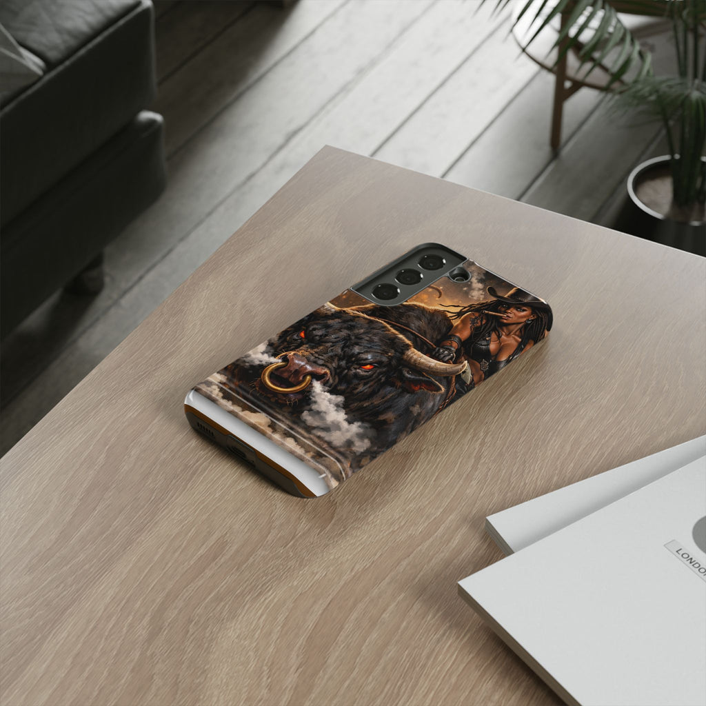 Phone Case — 'Hold My Beer' Bull Rider Tough Western iPhone Case