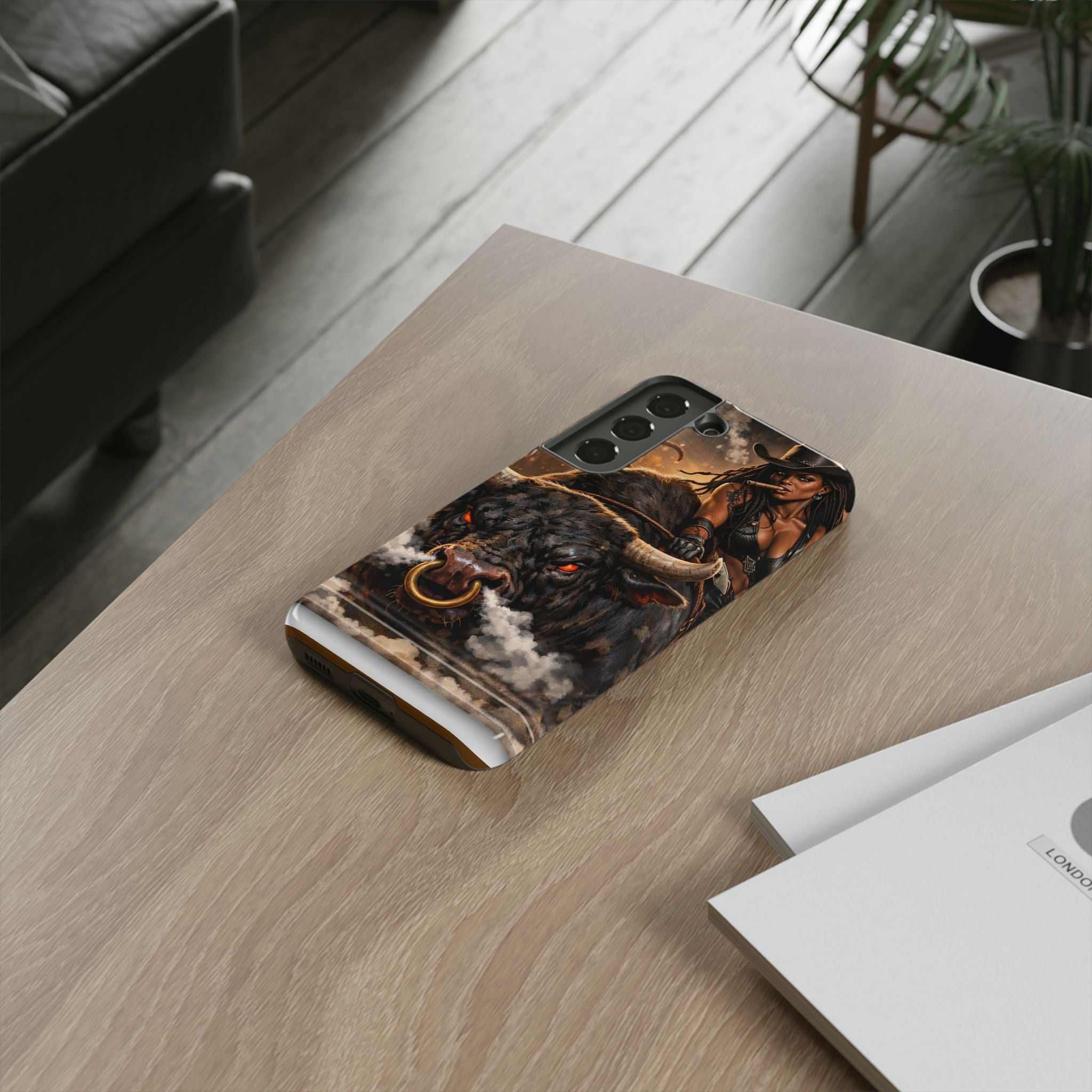 Phone Case — 'Hold My Beer' Bull Rider Tough Western iPhone Case