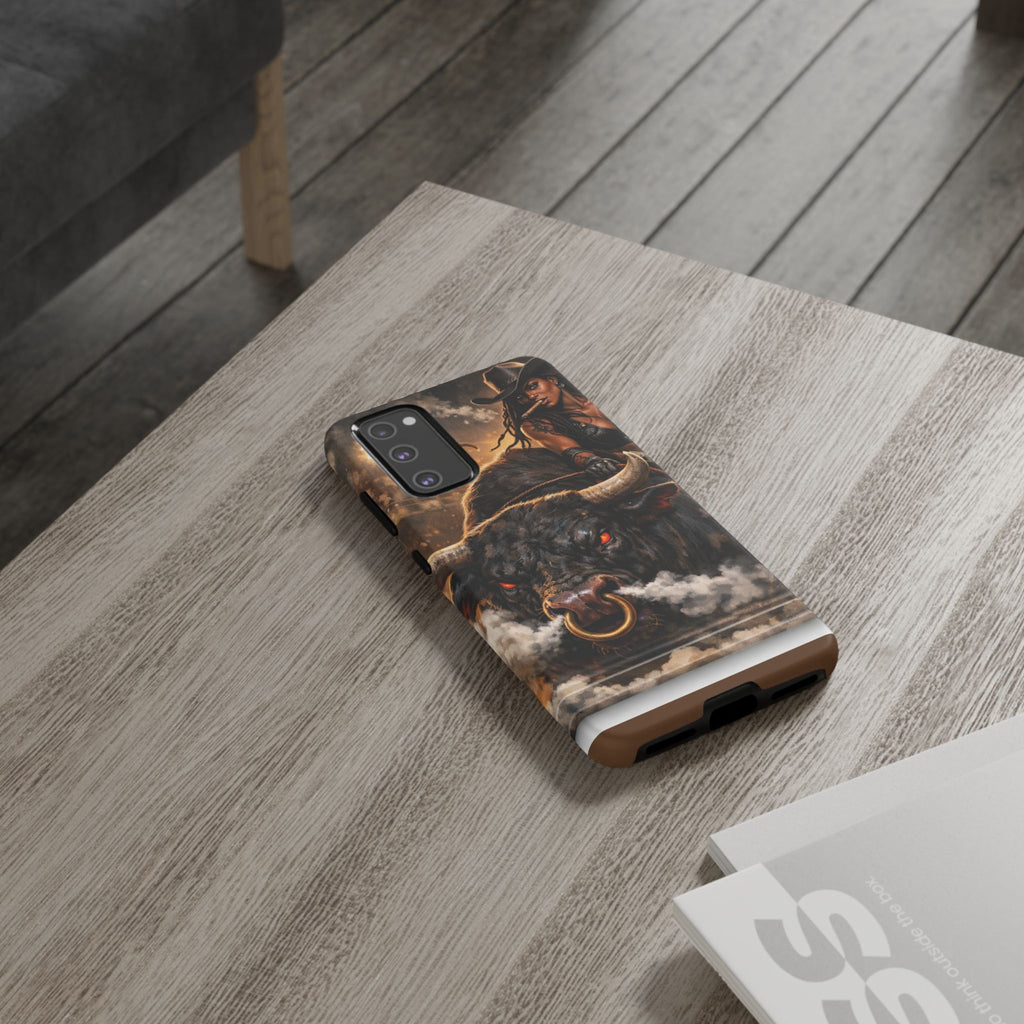 Phone Case — 'Hold My Beer' Bull Rider Tough Western iPhone Case
