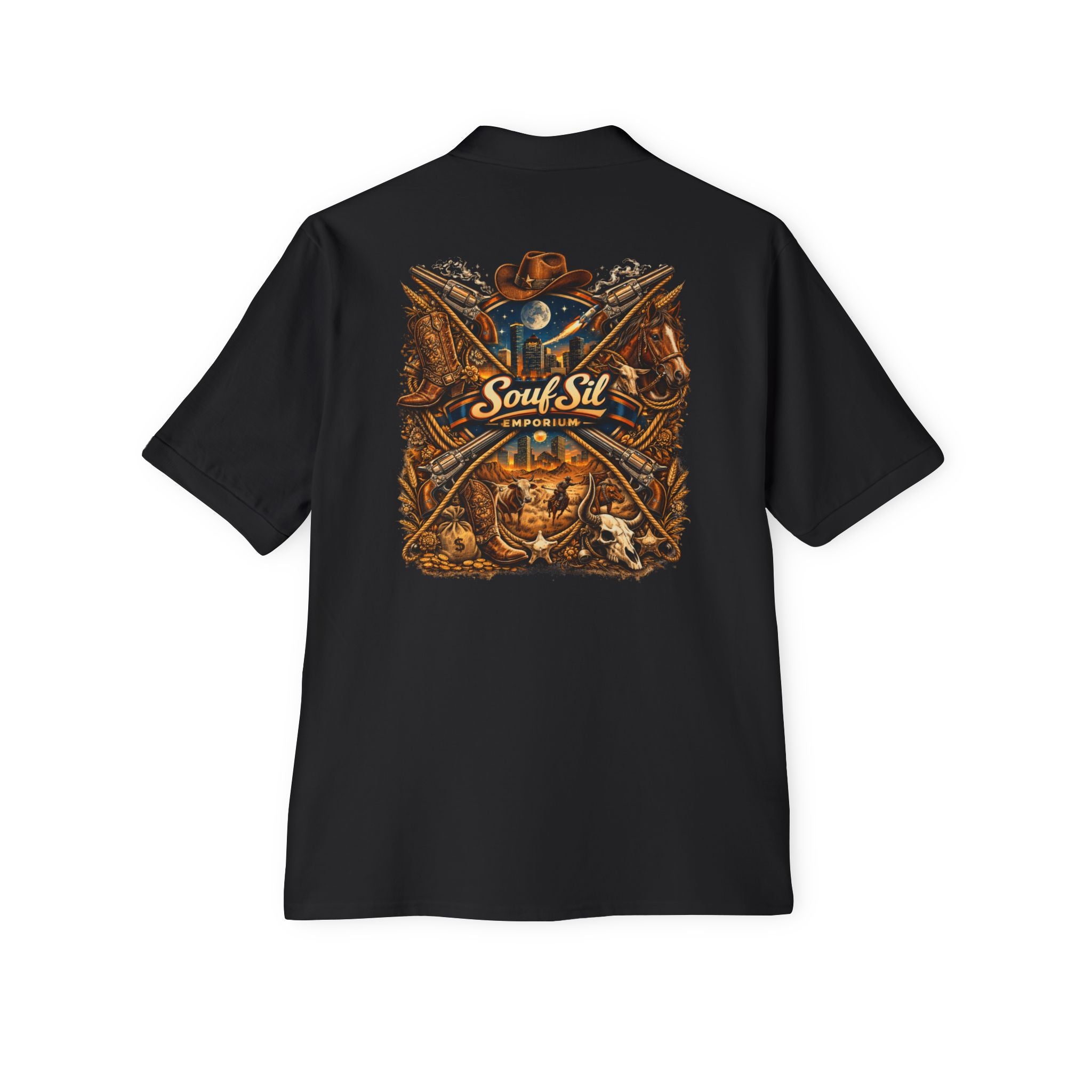 Men's Polo — Souf Sil Cowboy