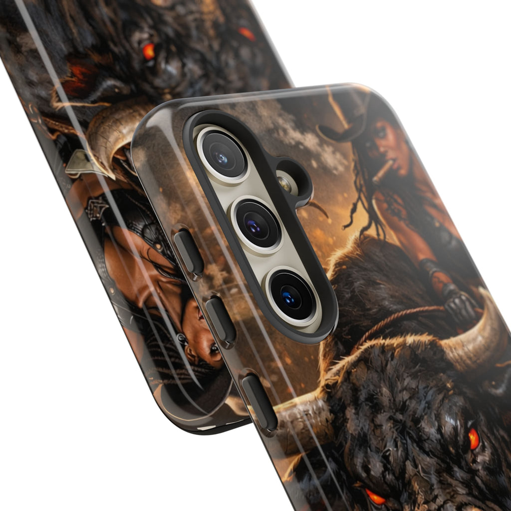 Phone Case — 'Hold My Beer' Bull Rider Tough Western iPhone Case