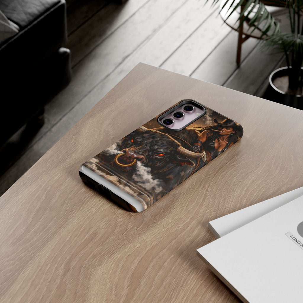 Phone Case — 'Hold My Beer' Bull Rider Tough Western iPhone Case