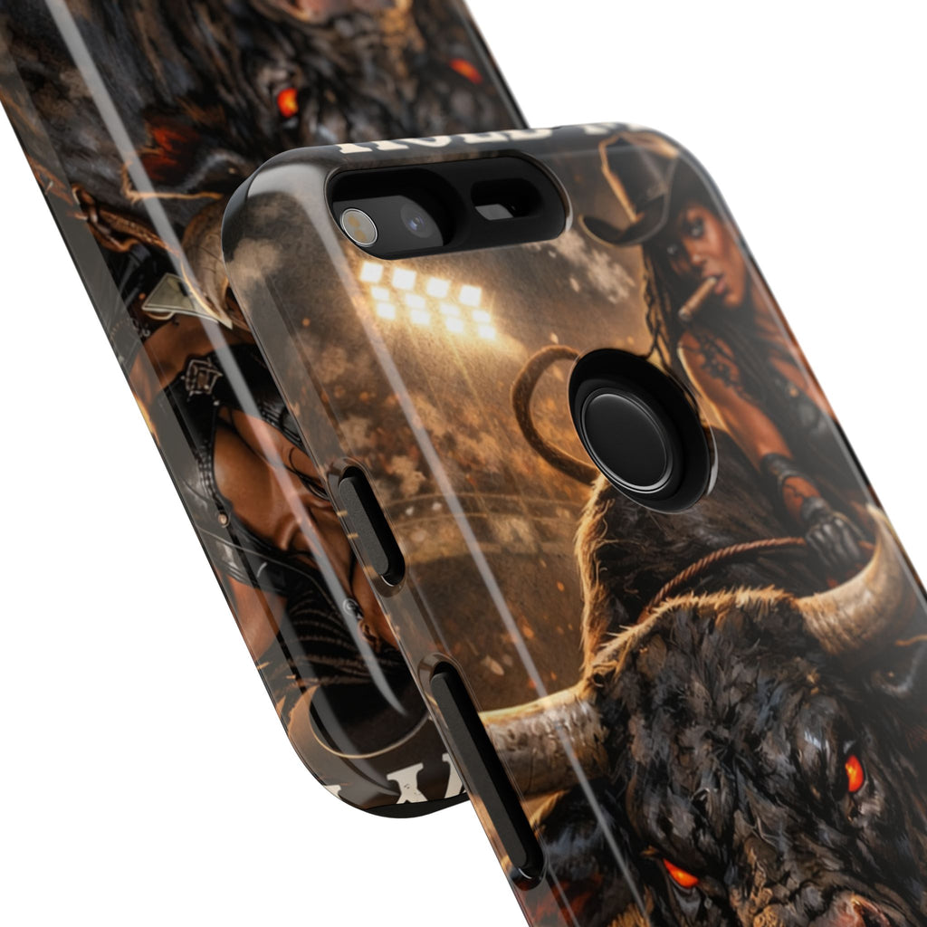 Phone Case — 'Hold My Beer' Bull Rider Tough Western iPhone Case