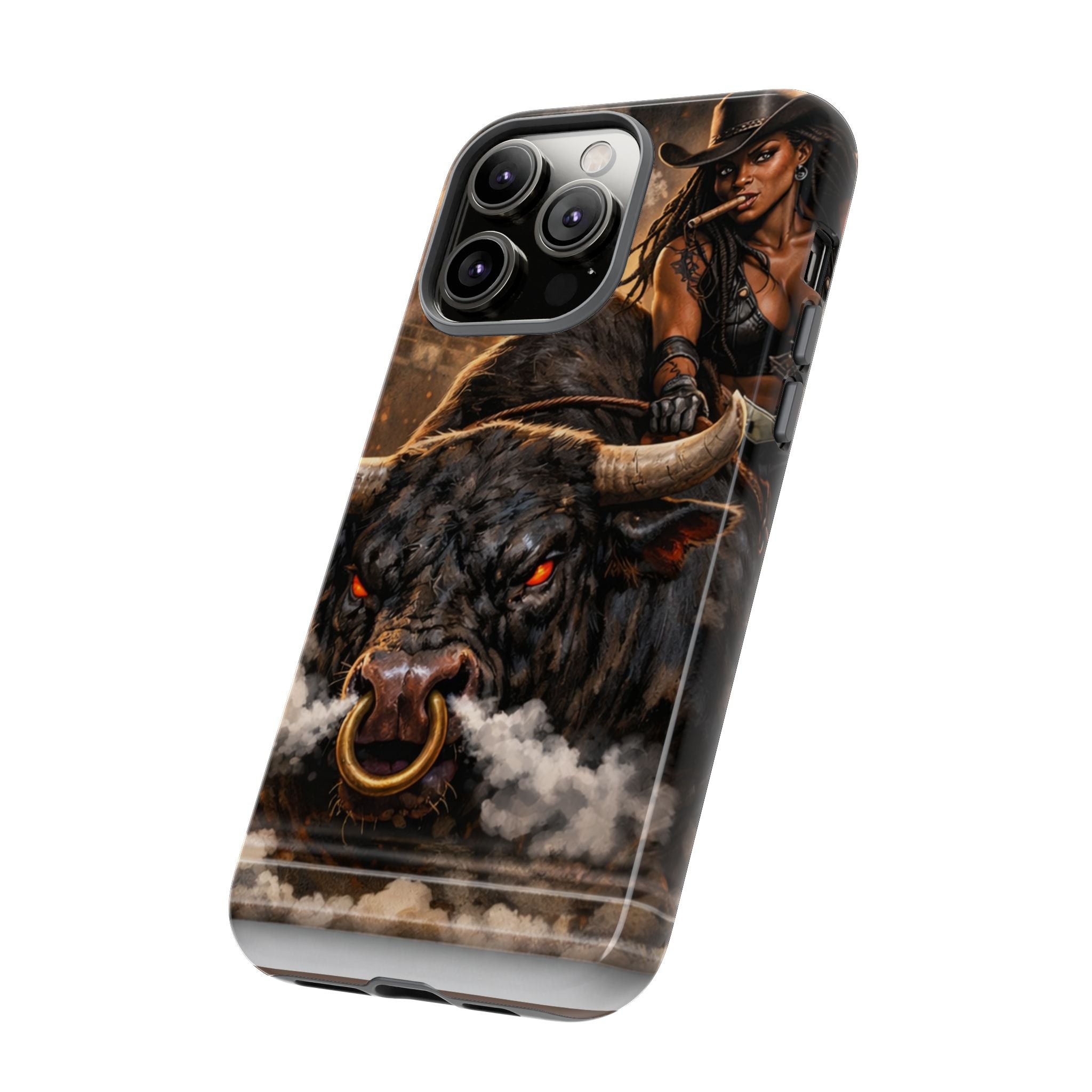 Phone Case — 'Hold My Beer' Bull Rider Tough Western iPhone Case