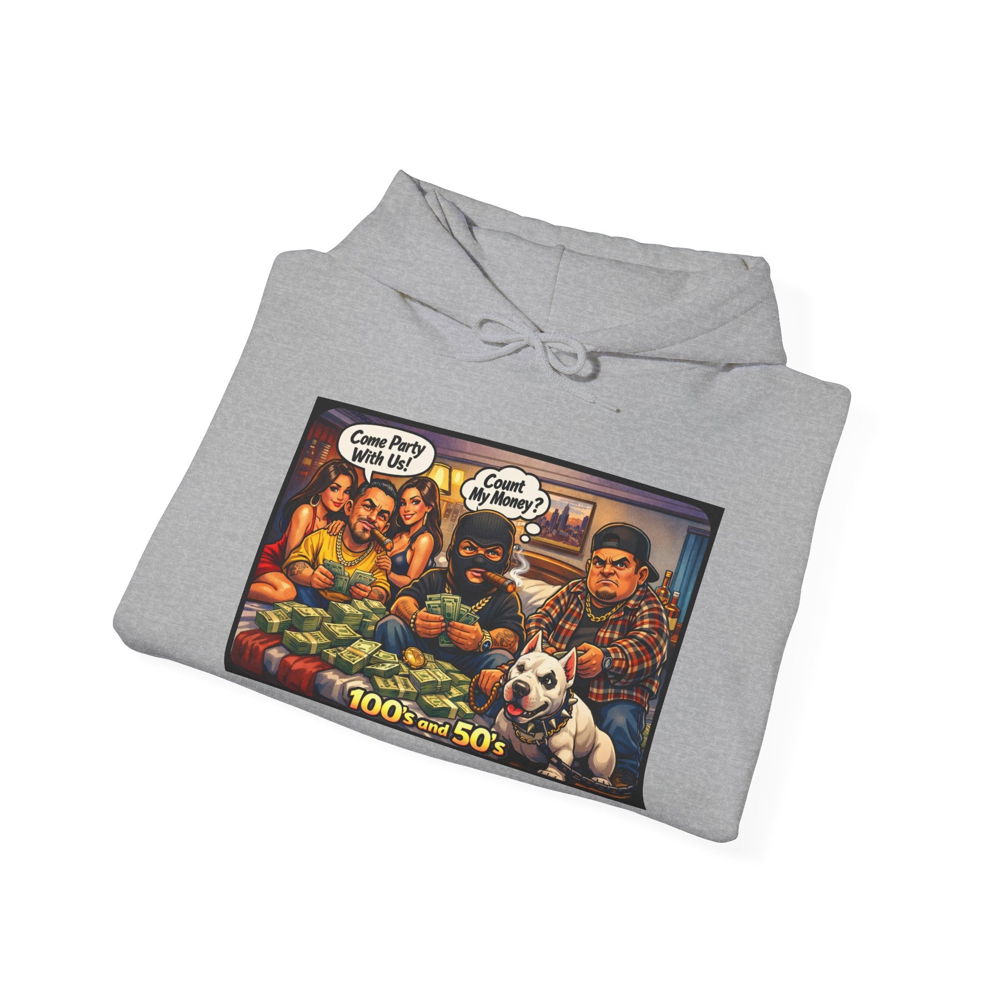 Hoodie | 100s and 50s Vintage Illustration