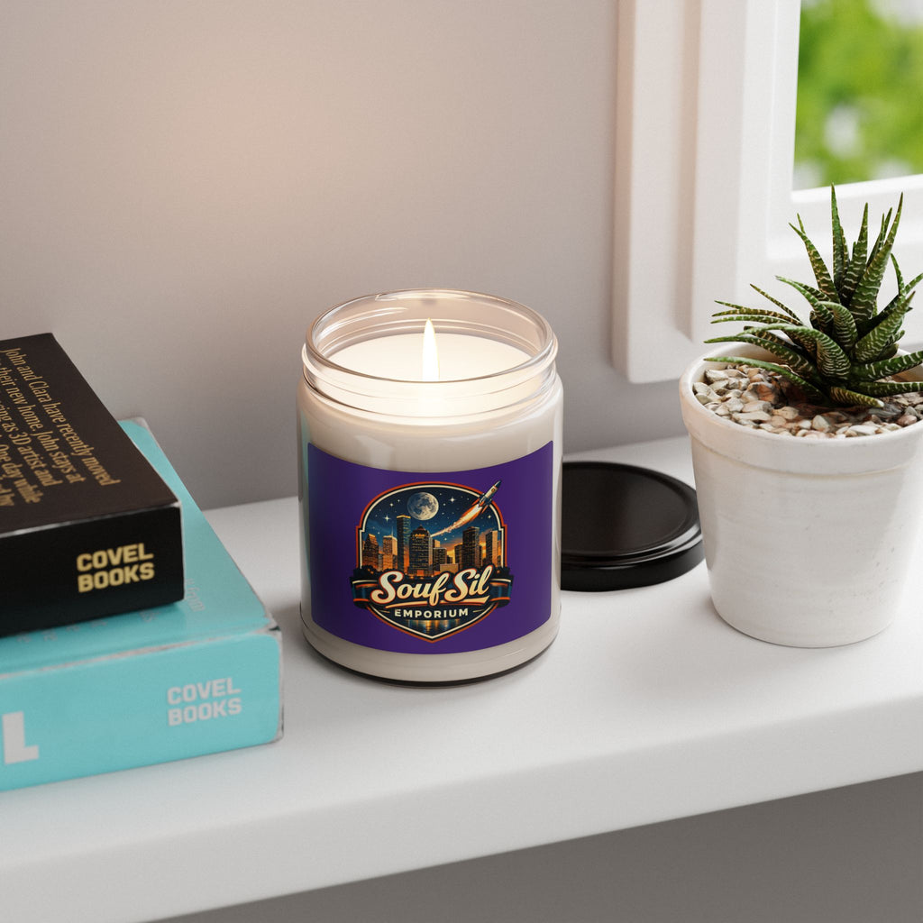 Souf Sil Emporium Logo Candle | Scented Soy Candle 9oz