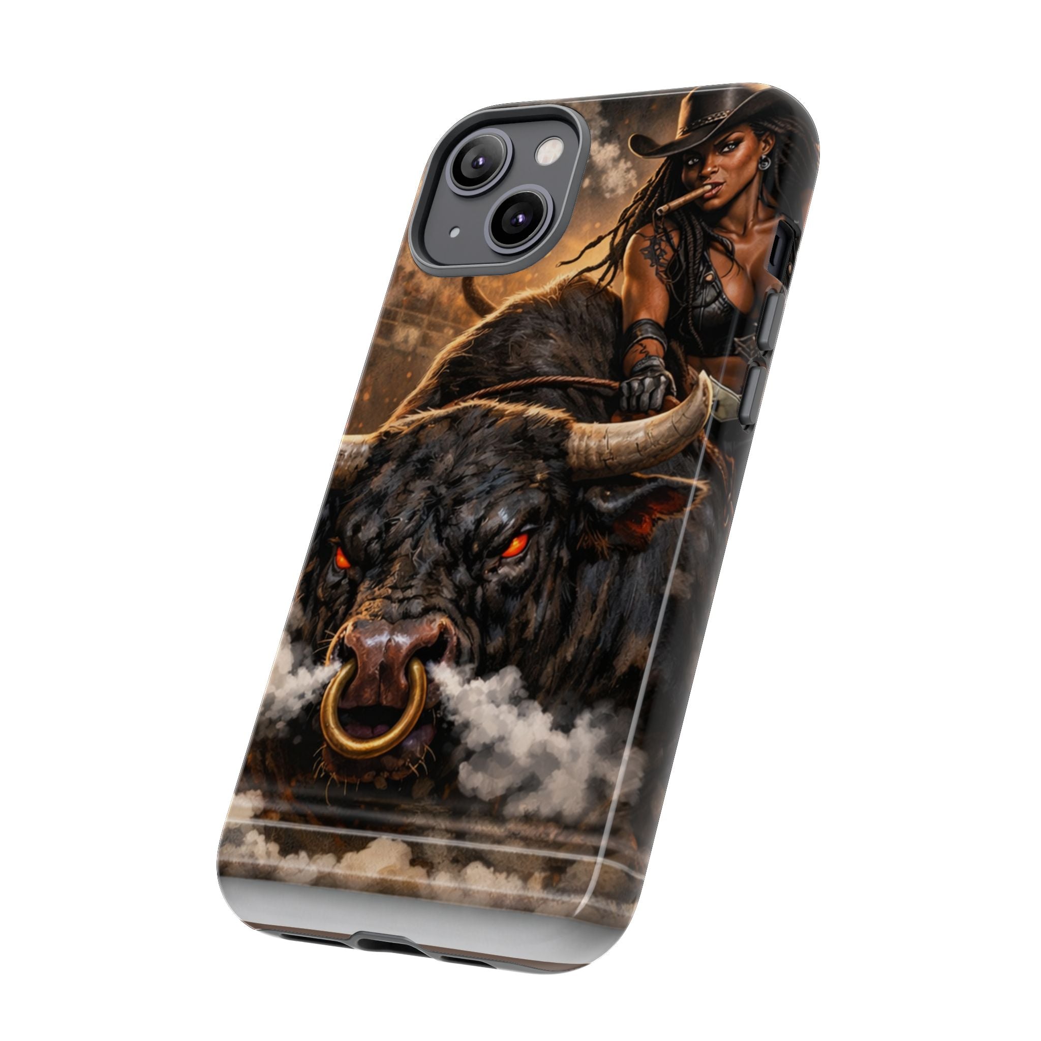 Phone Case — 'Hold My Beer' Bull Rider Tough Western iPhone Case