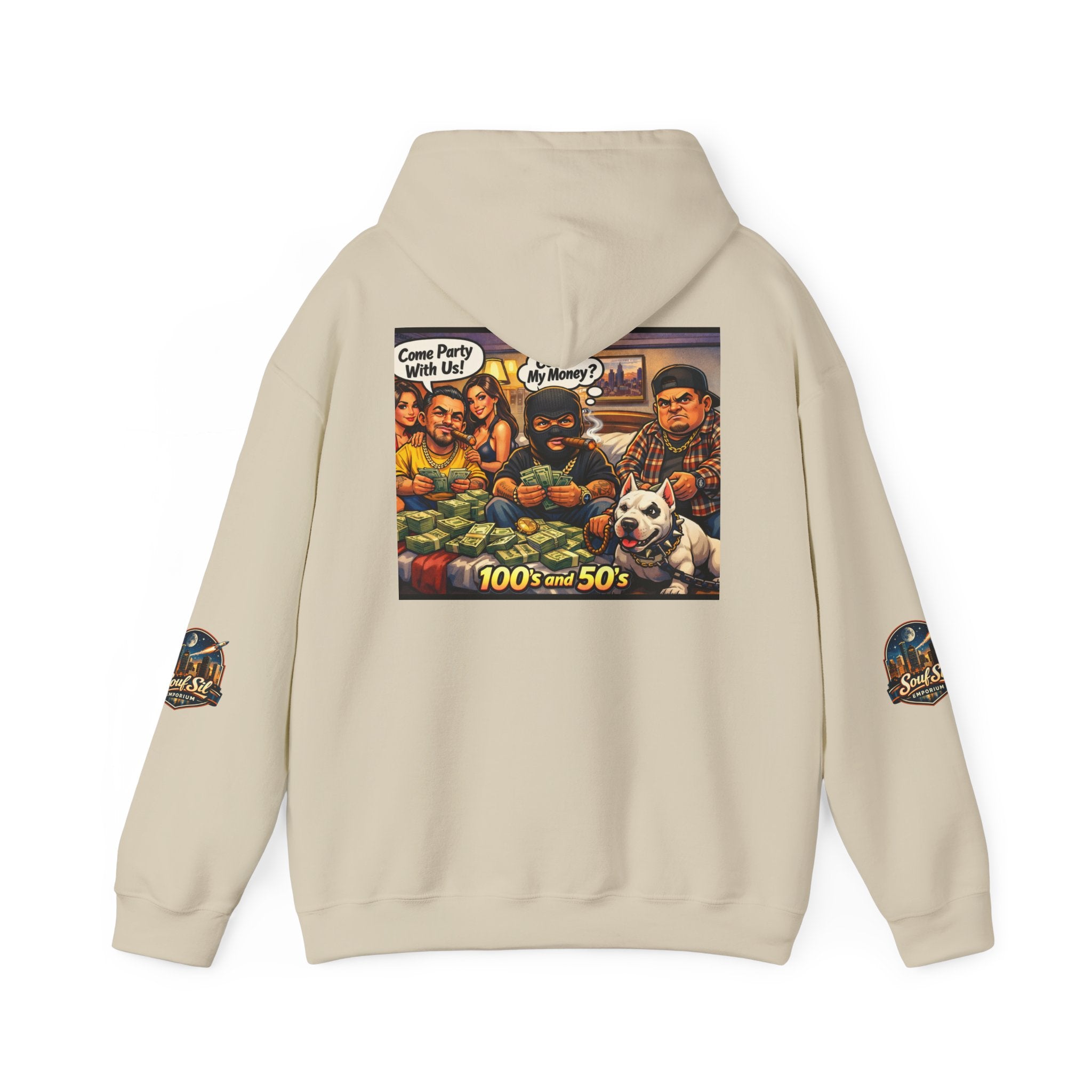 Hoodie | 100s and 50s Vintage Illustration