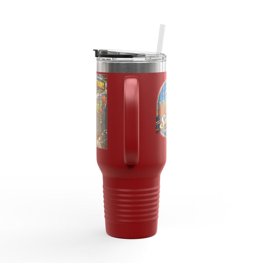 We Are A Team design 40oz Travel Mug | Teamwork Graphic