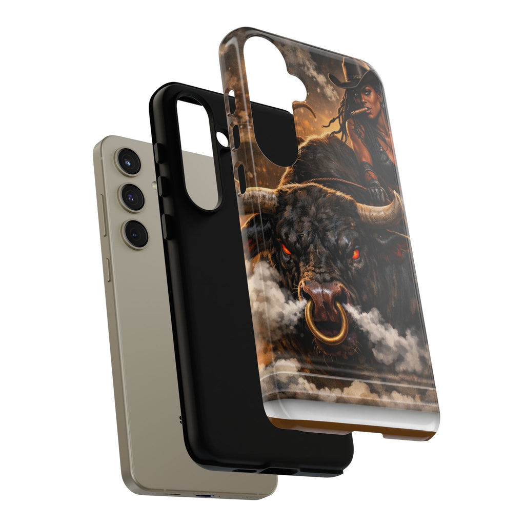 Phone Case — 'Hold My Beer' Bull Rider Tough Western iPhone Case