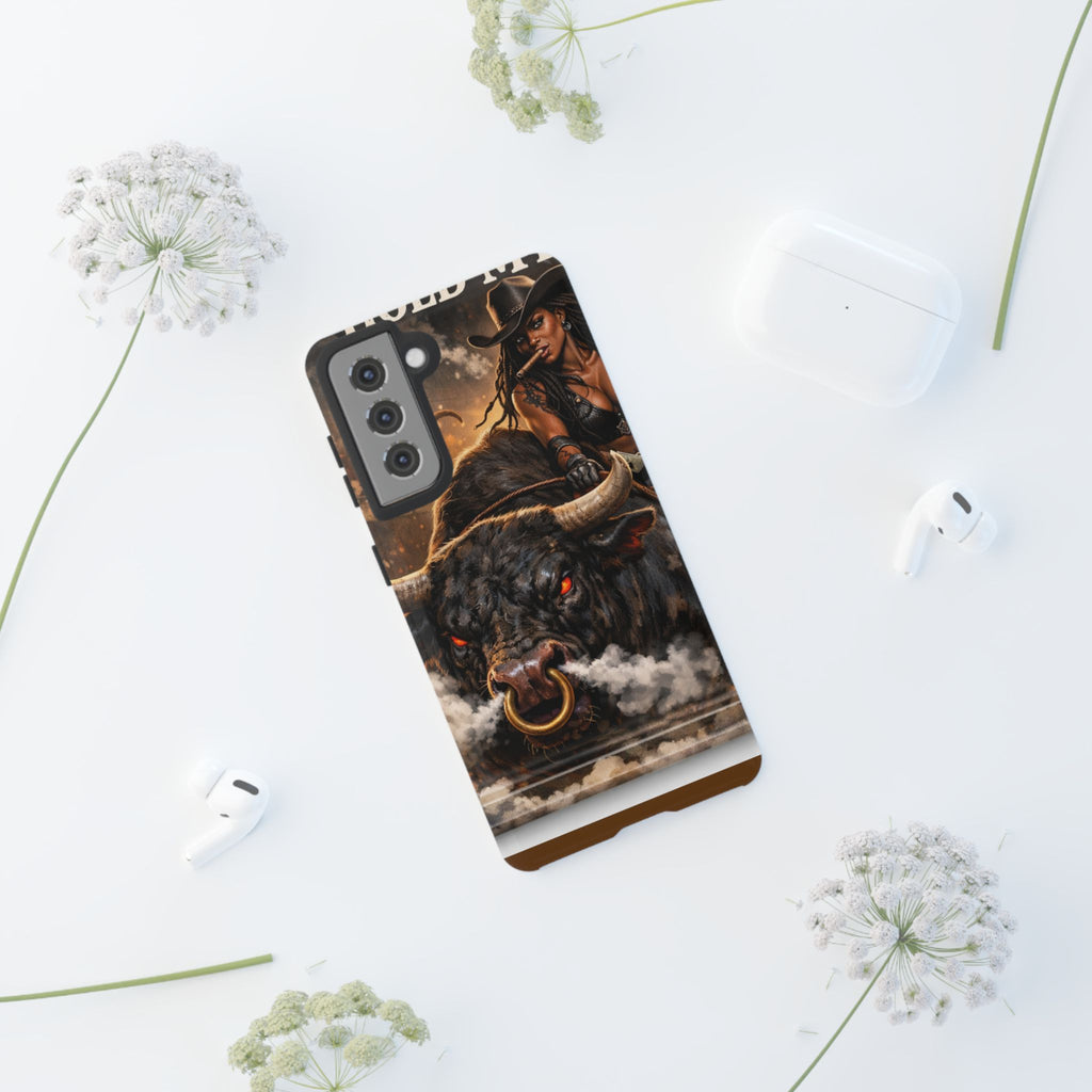 Phone Case — 'Hold My Beer' Bull Rider Tough Western iPhone Case