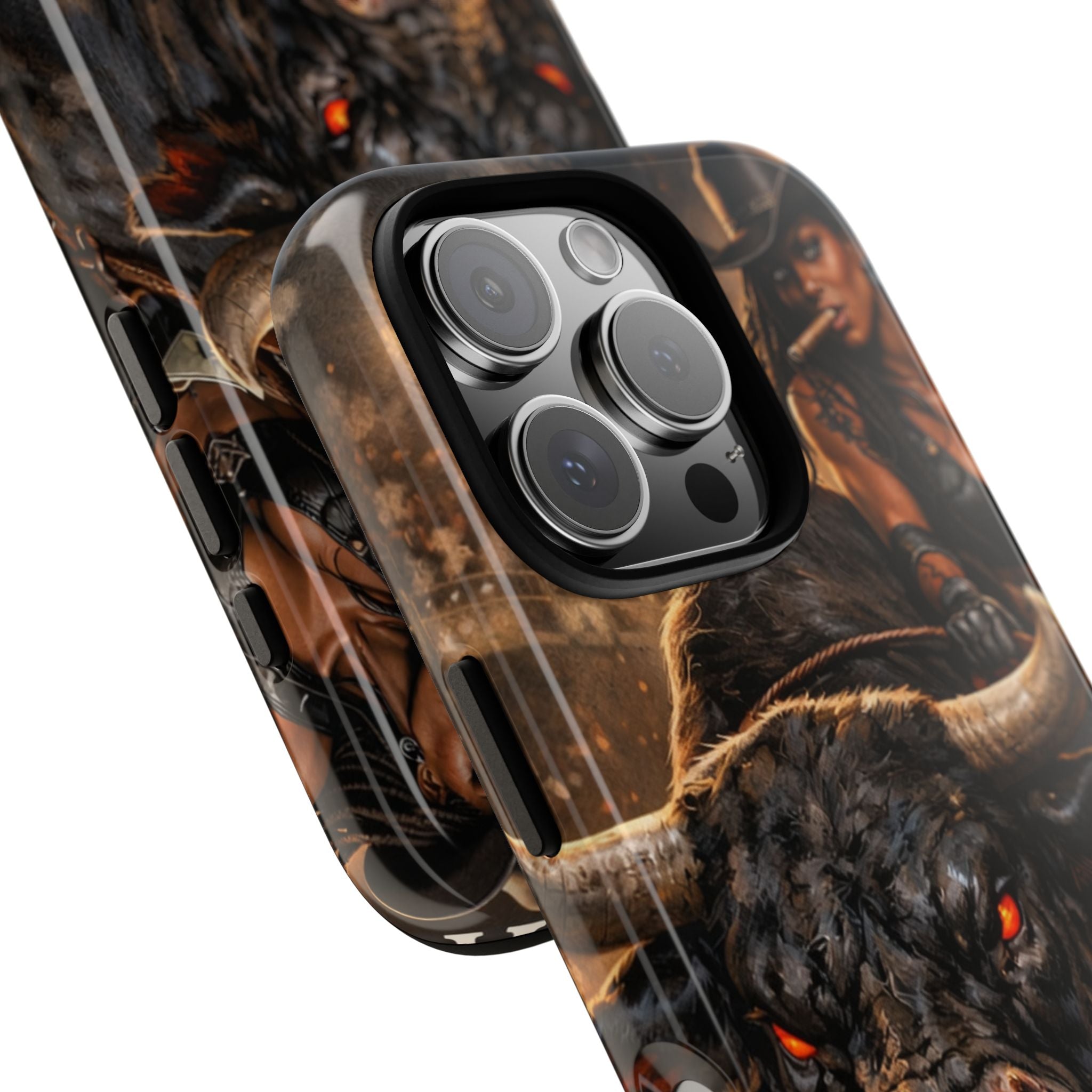 Phone Case — 'Hold My Beer' Bull Rider Tough Western iPhone Case