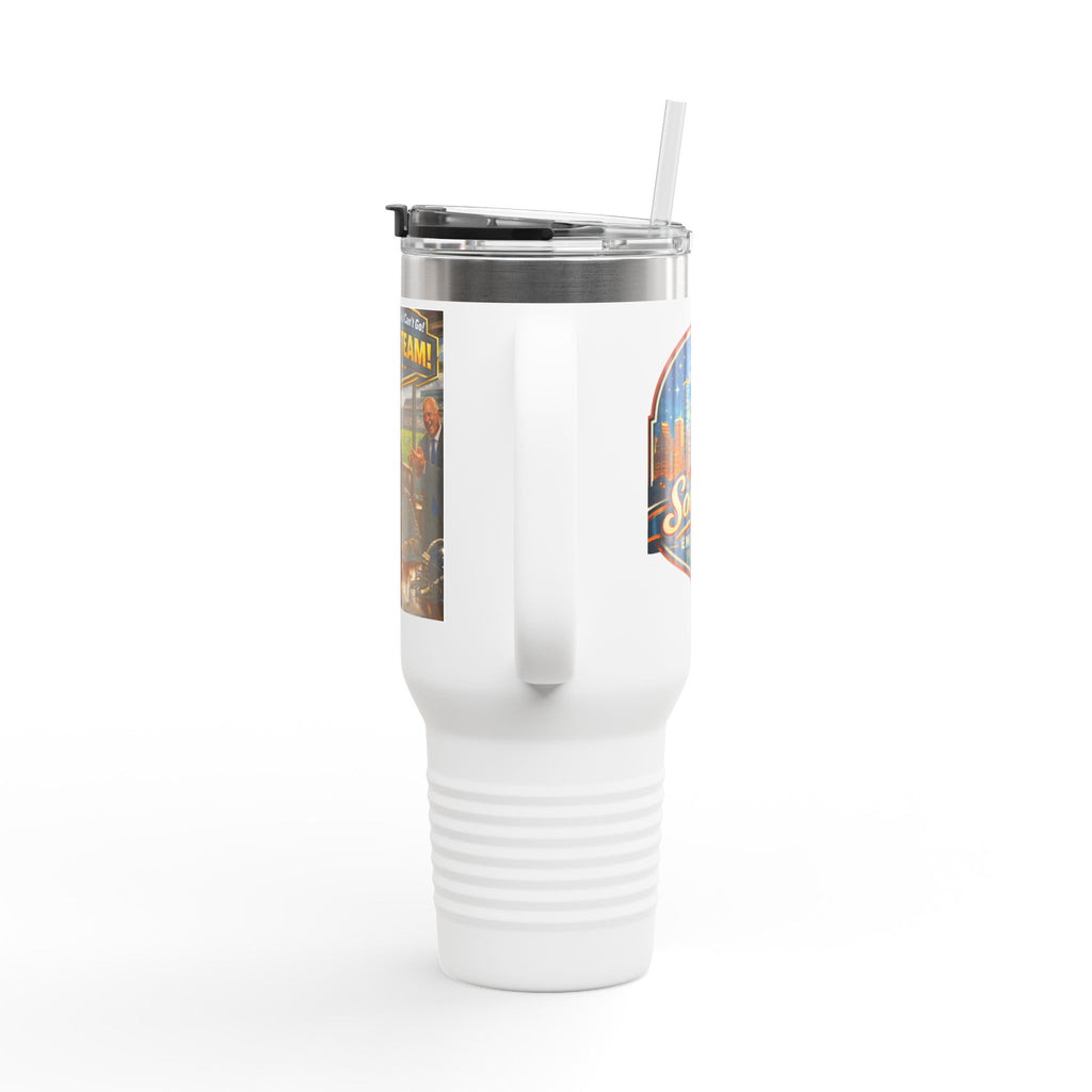 We Are A Team design 40oz Travel Mug | Teamwork Graphic