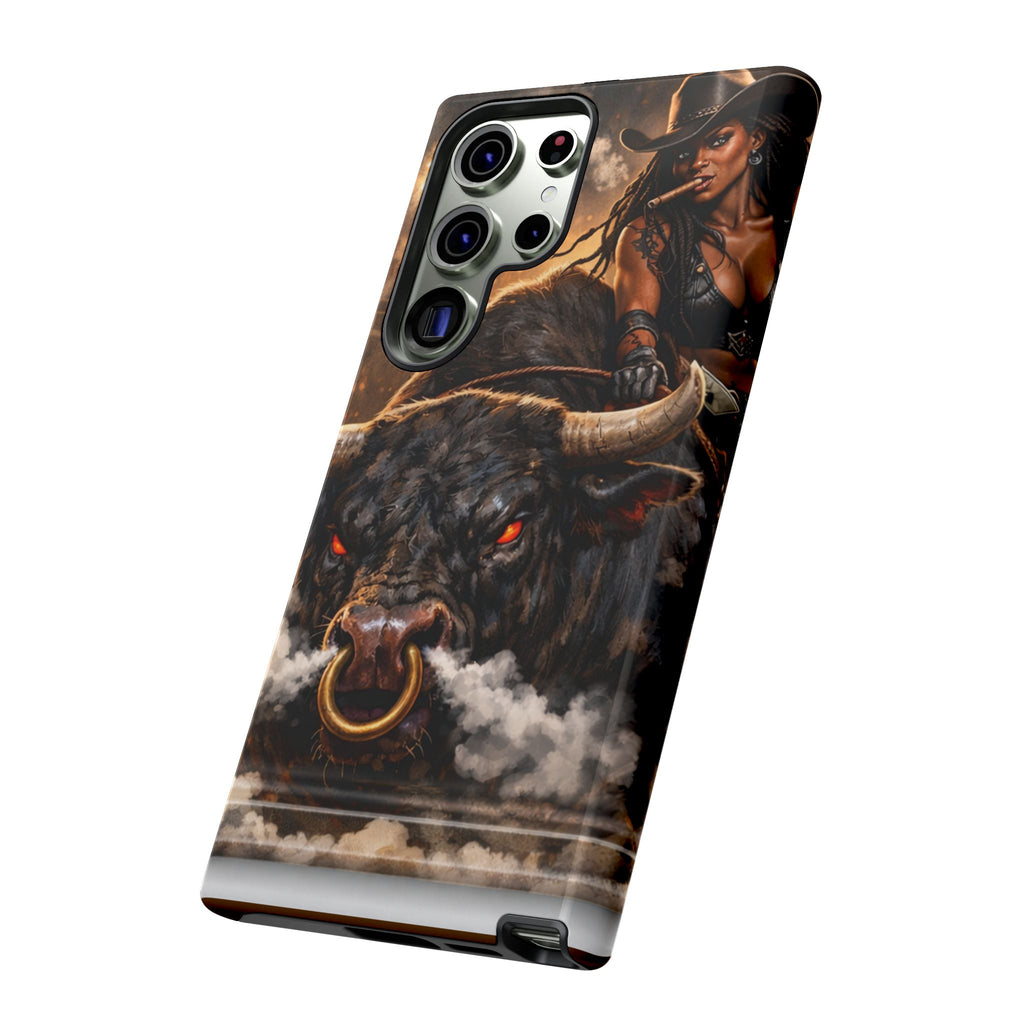 Phone Case — 'Hold My Beer' Bull Rider Tough Western iPhone Case