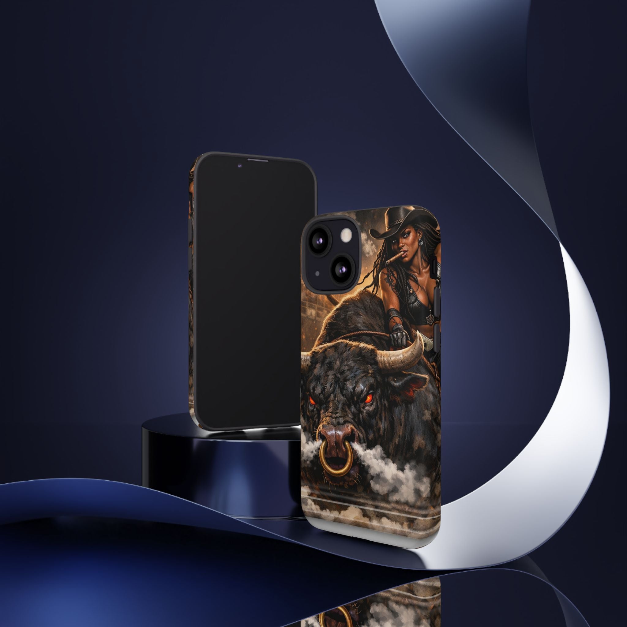 Phone Case — 'Hold My Beer' Bull Rider Tough Western iPhone Case