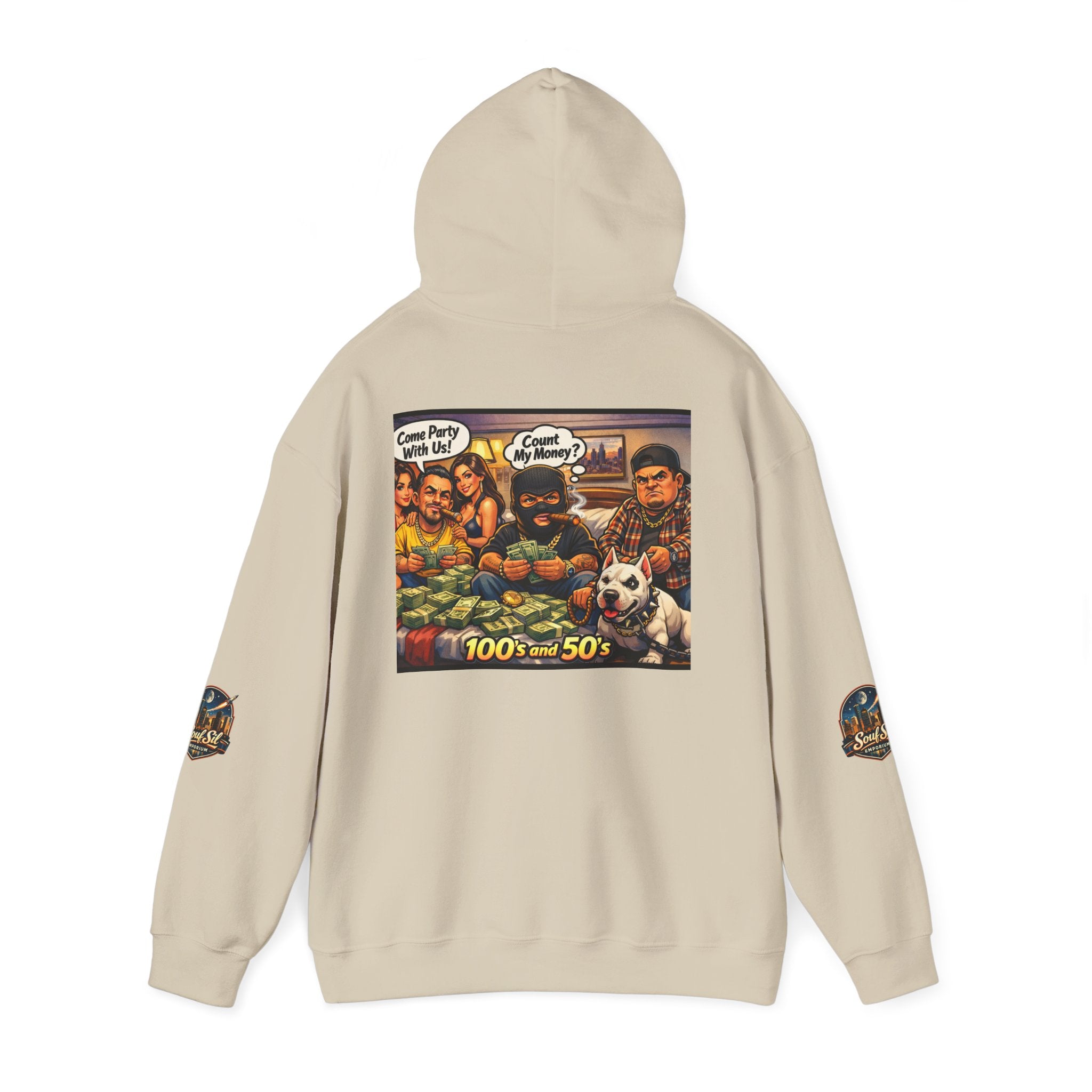 Hoodie | 100s and 50s Vintage Illustration